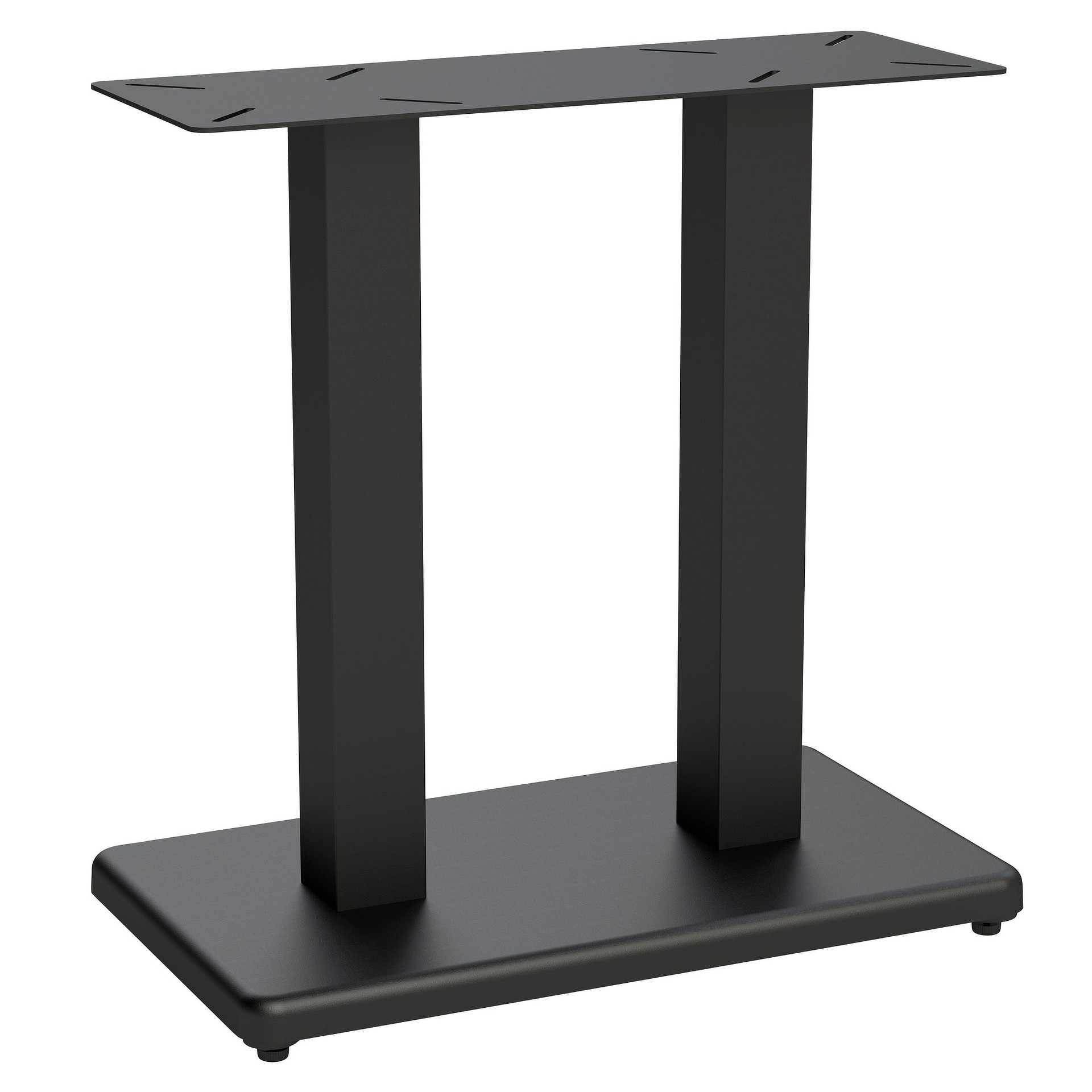 PREMIUM-Serie: Tischgestell Mila-E Gusseisen schwarz pulverbeschichtet, Outdoor, Terrasse