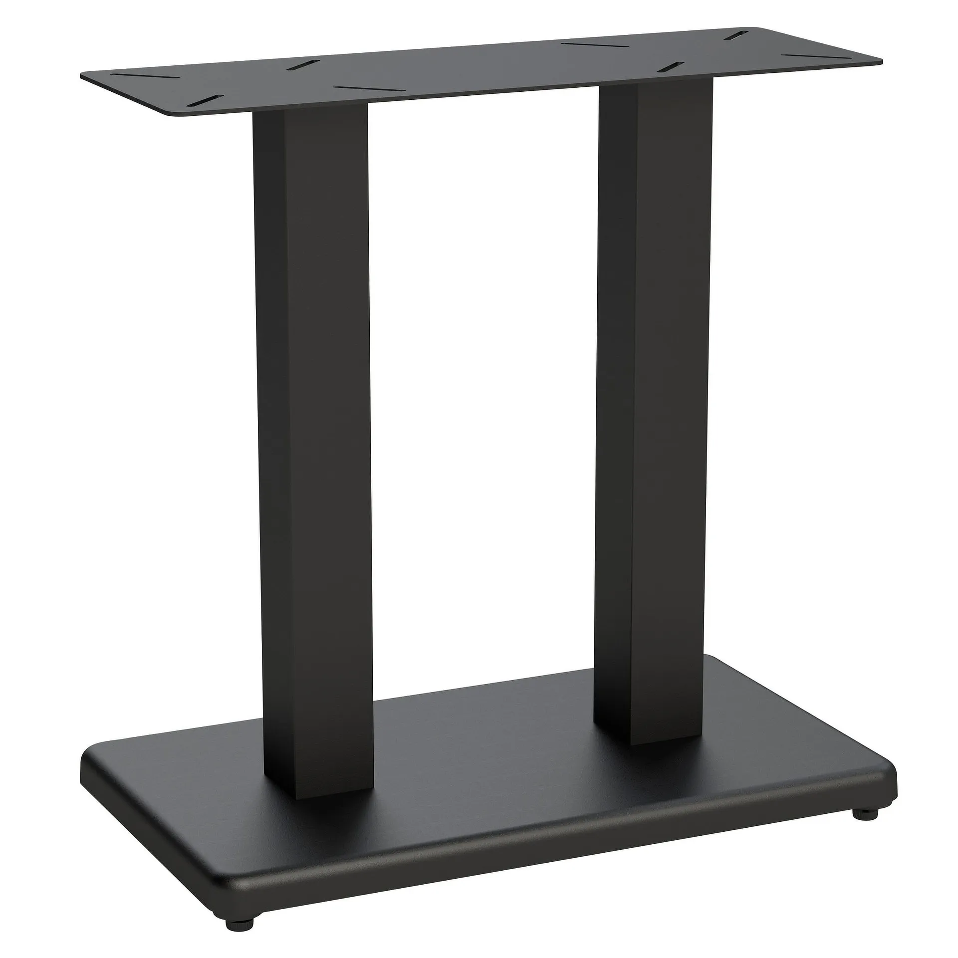 PREMIUM-Serie: Tischgestell Mila-E Gusseisen schwarz pulverbeschichtet, Outdoor, Terrasse