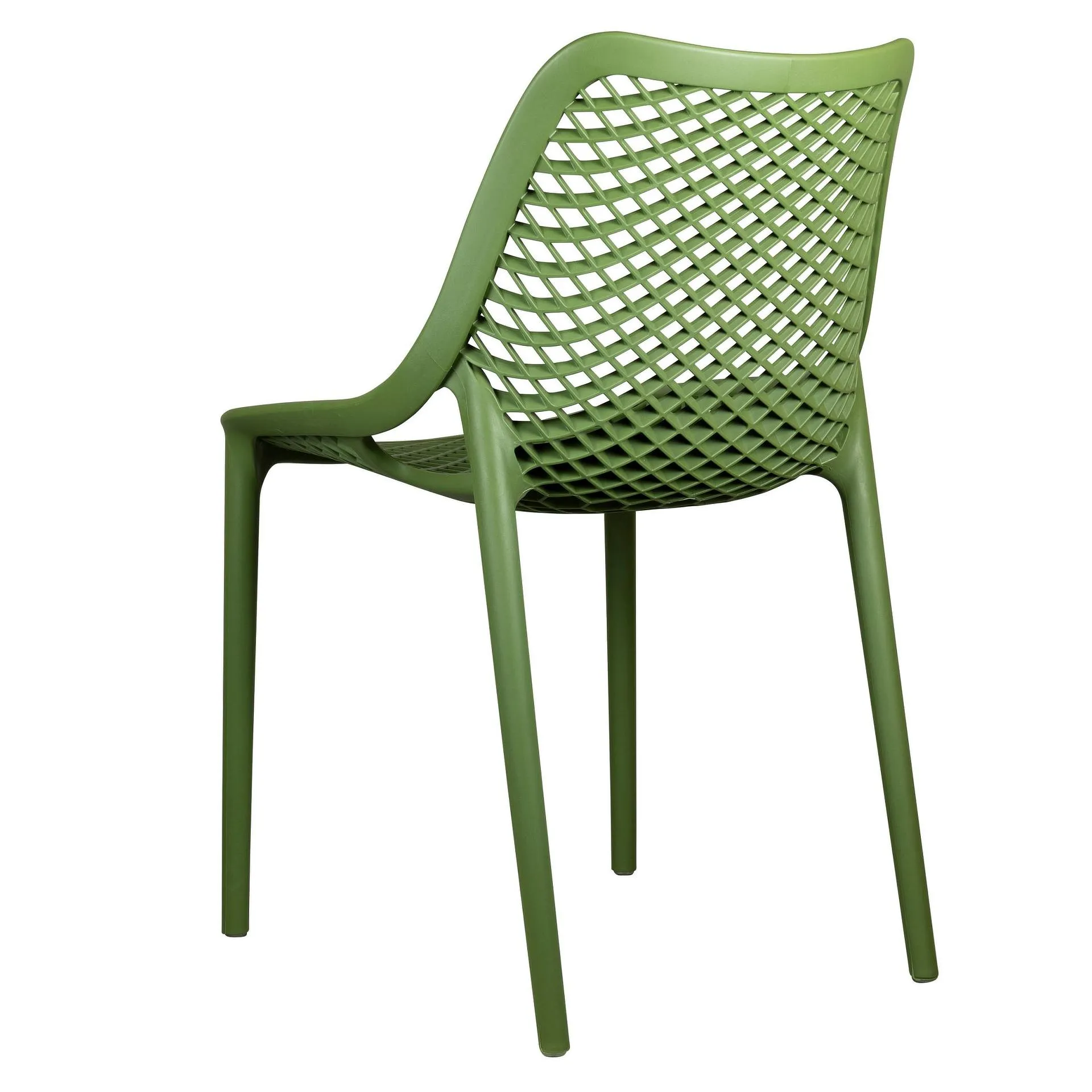 Stuhl Air Green FiberglasPolypropylen, Terrassenstuhl, Outdoorstuhl