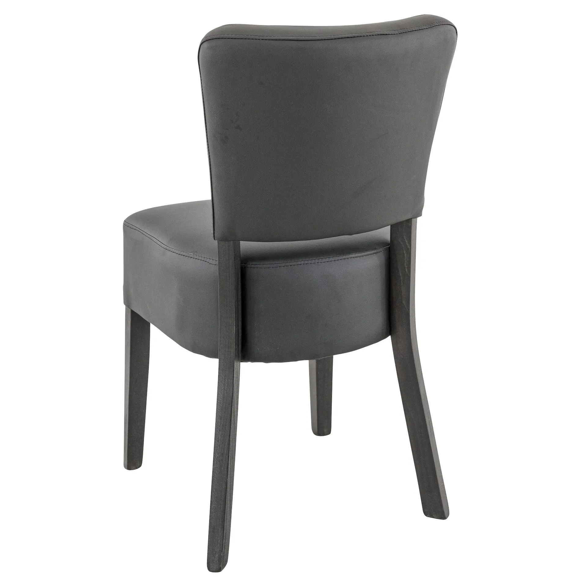 Stuhl Hardy, Polster Black, Wenge, Polsterstuhl, Restaurantstuhl