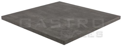 Gastronomie Tischplatten HPL 24 mm mit ABS-Kante Dekor Beton Concrete - Platte