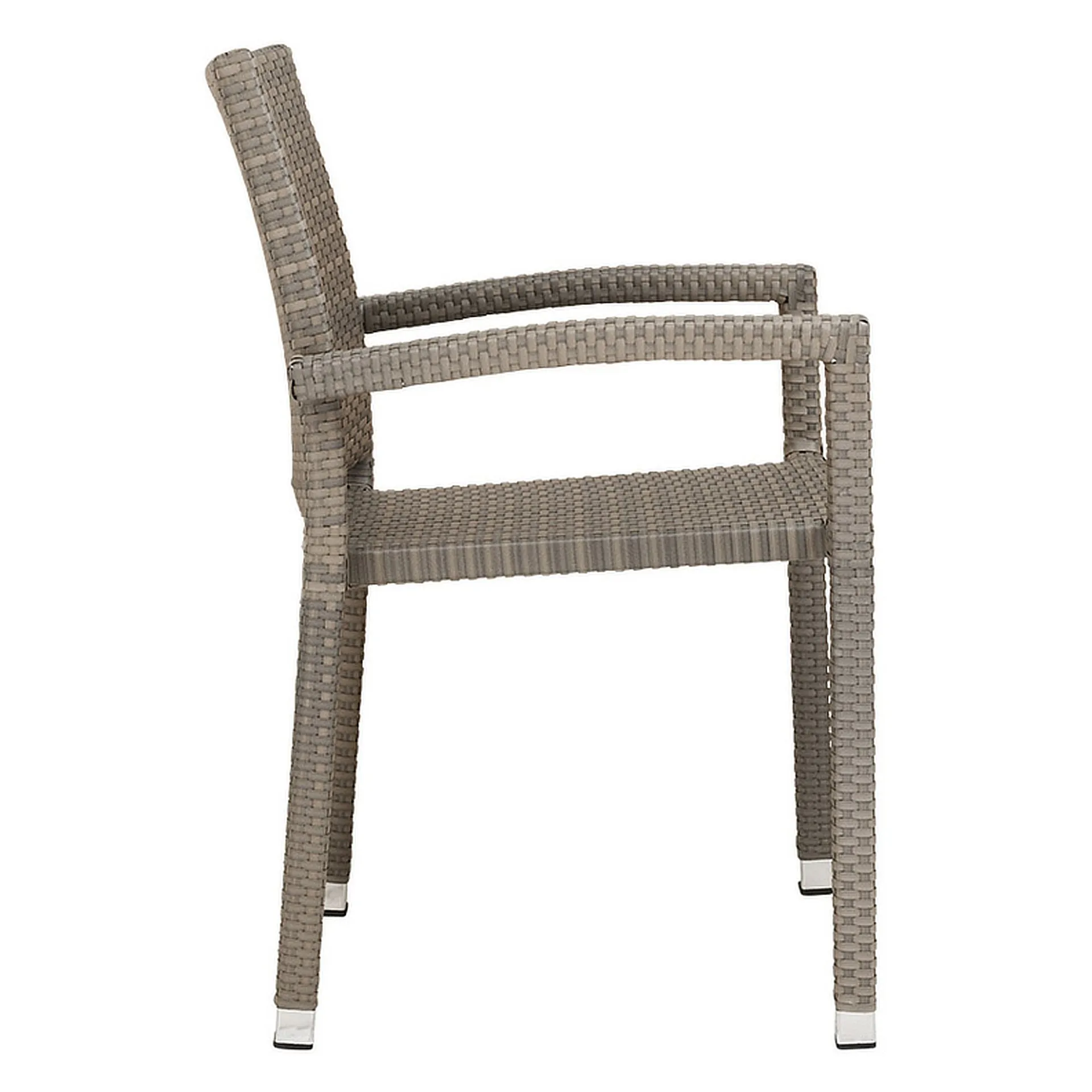 Stuhl Moritz, Geflecht schlamm, Polyrattan, Terrassenstuhl, Outdoorstuhl