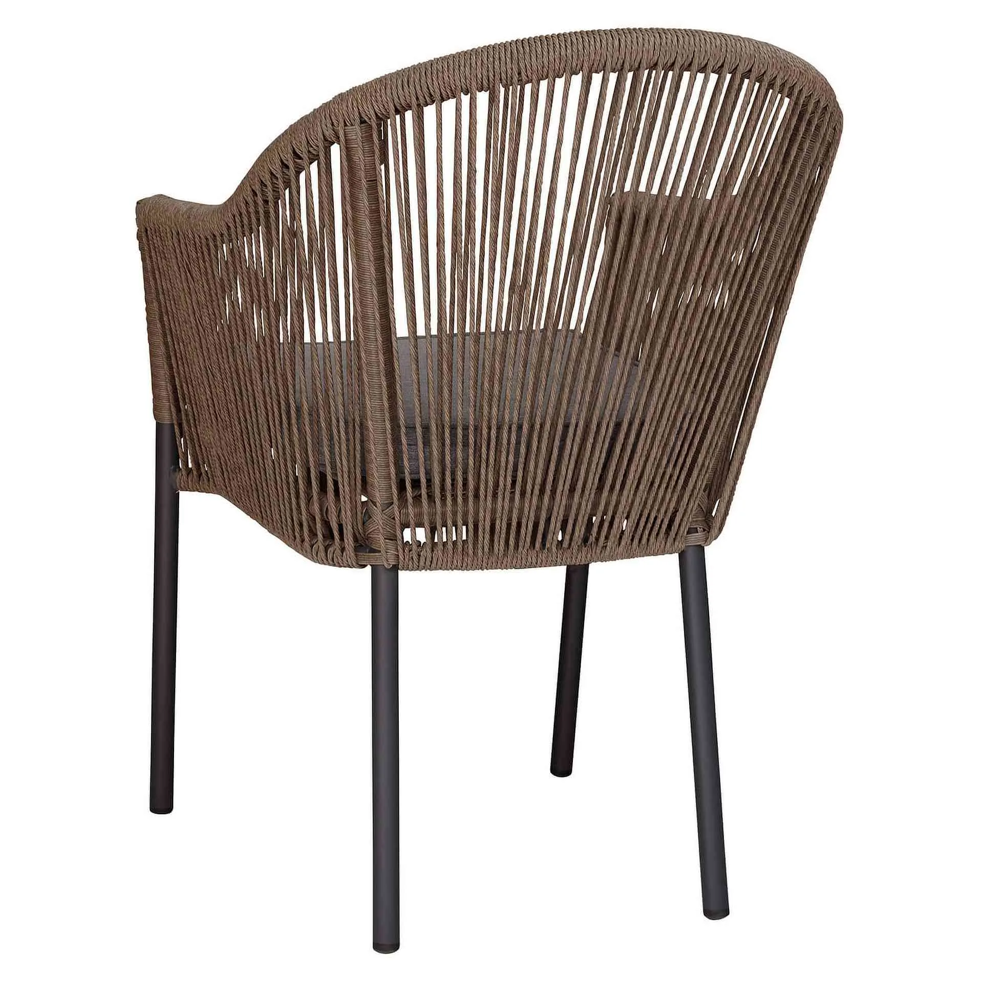 Sessel Devin, Geflecht natur, Korbgeflecht, Terrassensessel, Outdoorsessel