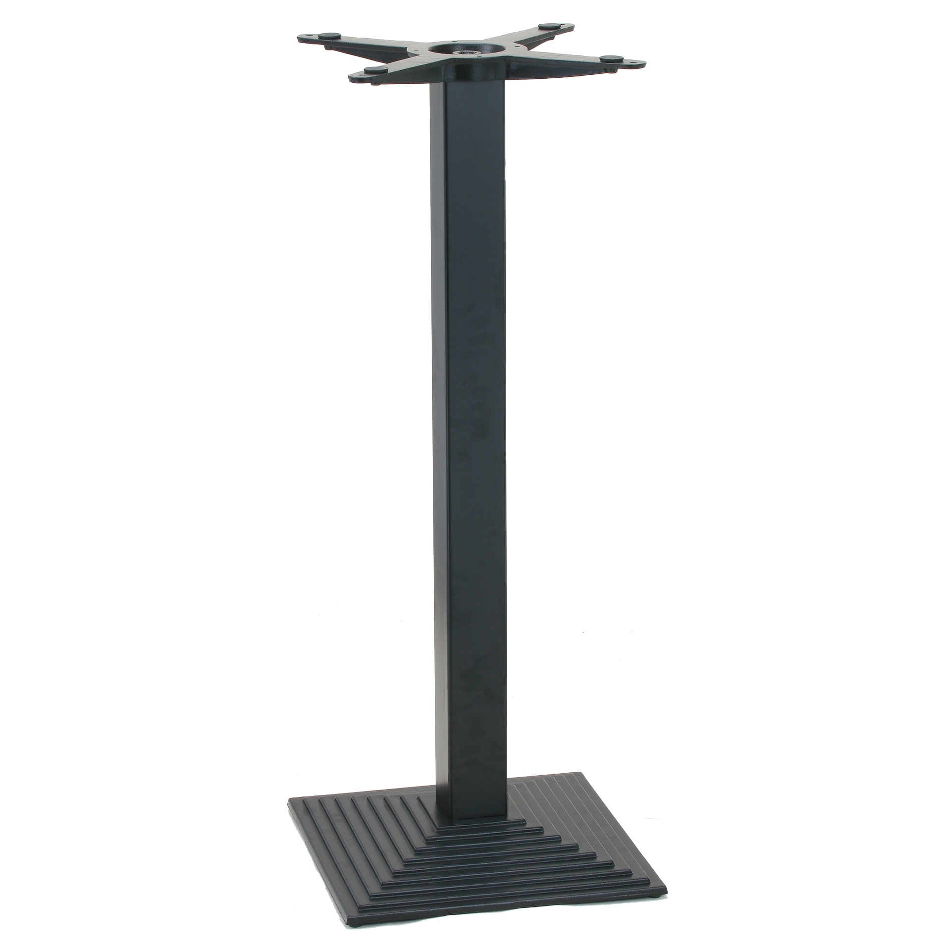 Phoenix Bar Q Stehtischgestell getreppt Gusseisen