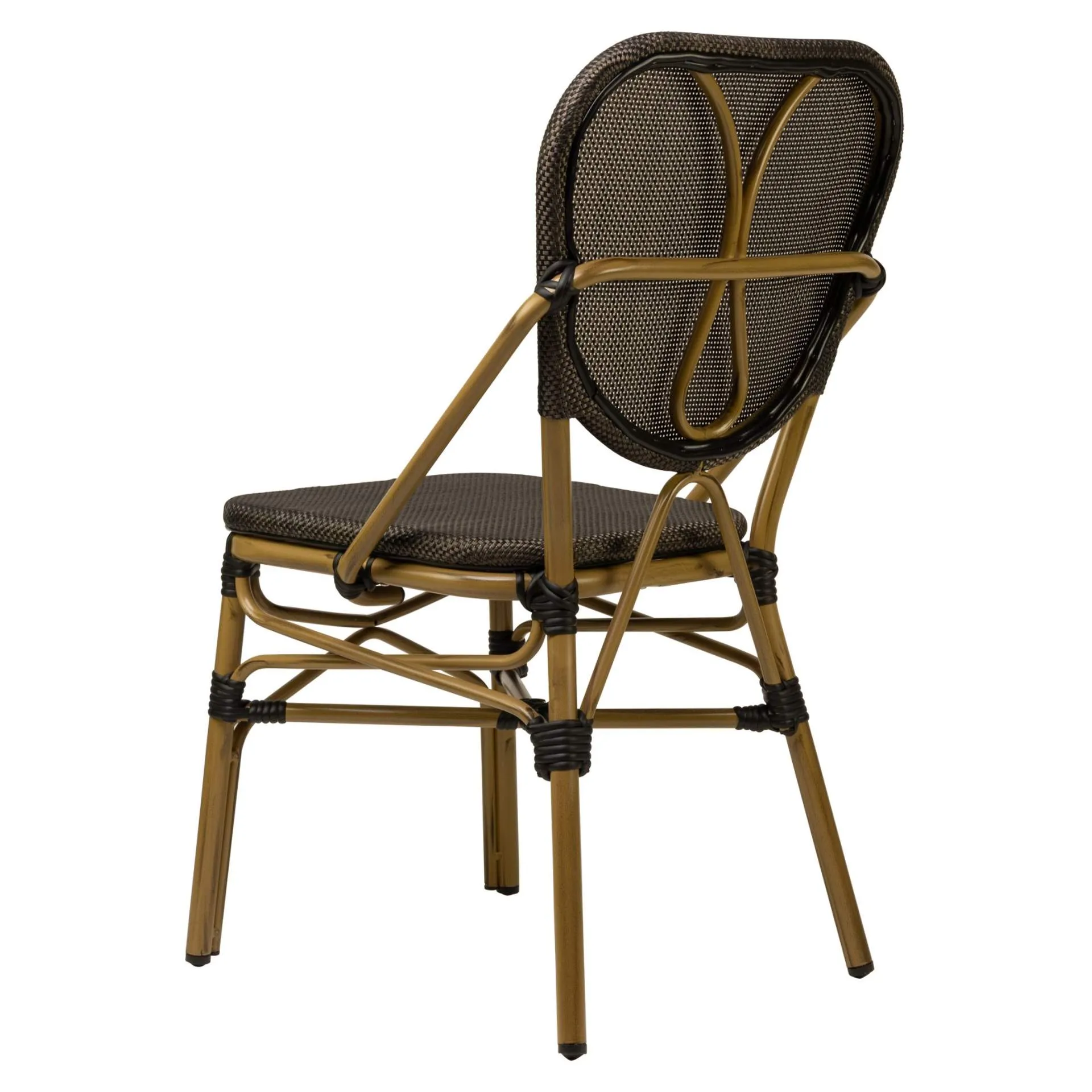 Stuhl Evento, Gewebe, Geflecht anthrazit, Textilen, Terrassenstuhl, Outdoorstuhl 