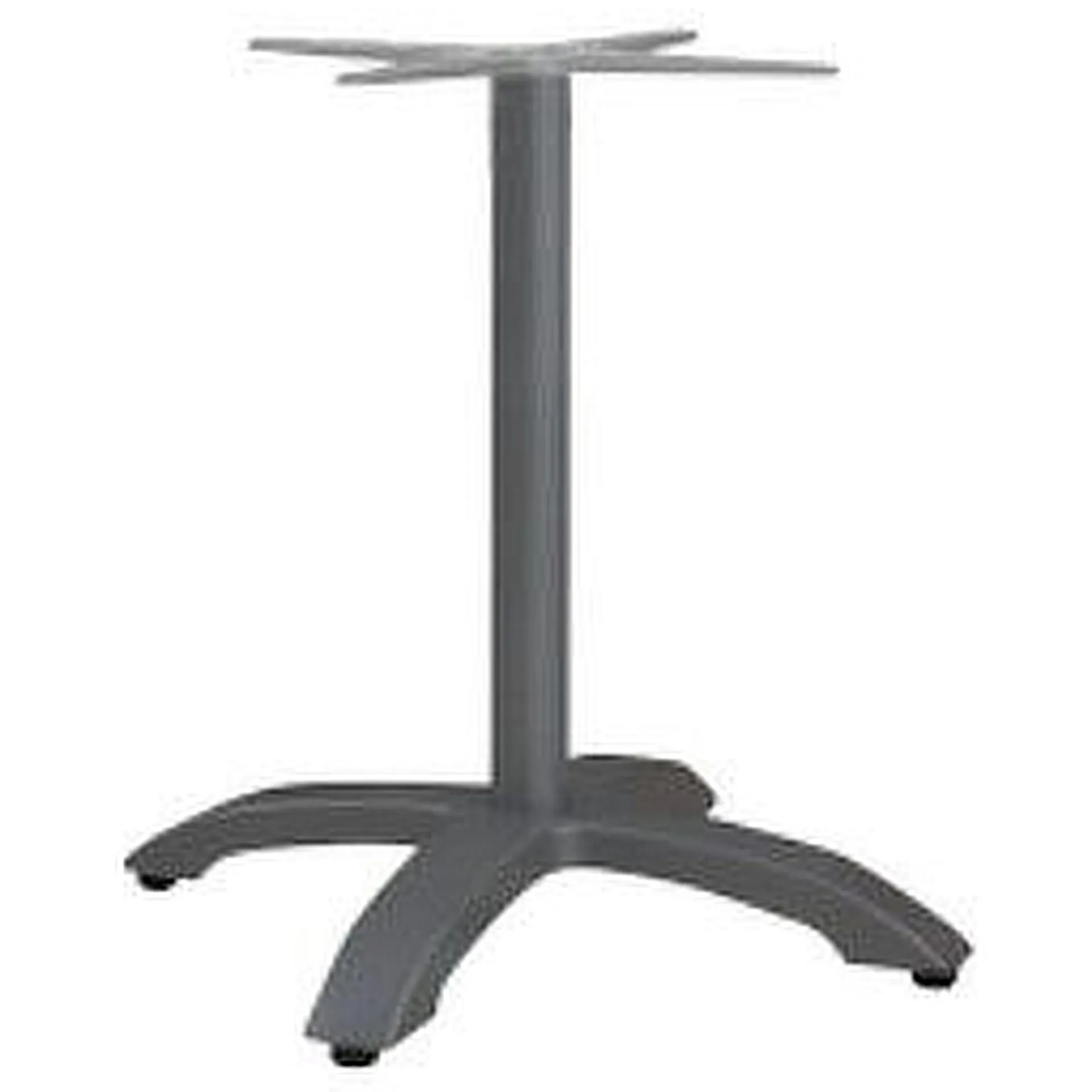 SELECT-Serie: Tischgestell Vento-1 Aluminium anthrazit pulverbeschichtet, Outdoor, Terrasse