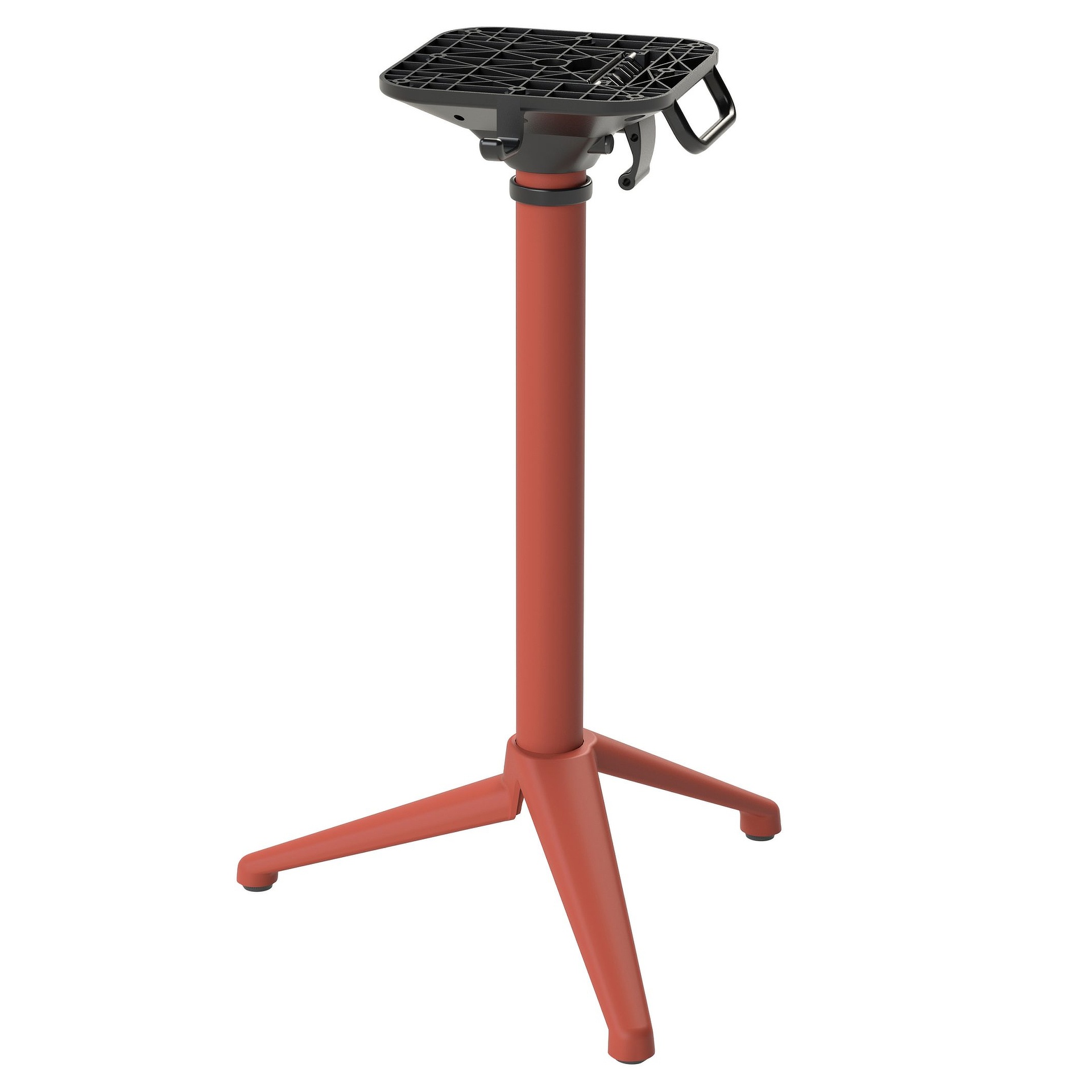 PREMIUM-Serie: Tischgestell Solas-1K klappbar Aluminium orange pulverbeschichtet, Outdoor, Terrasse