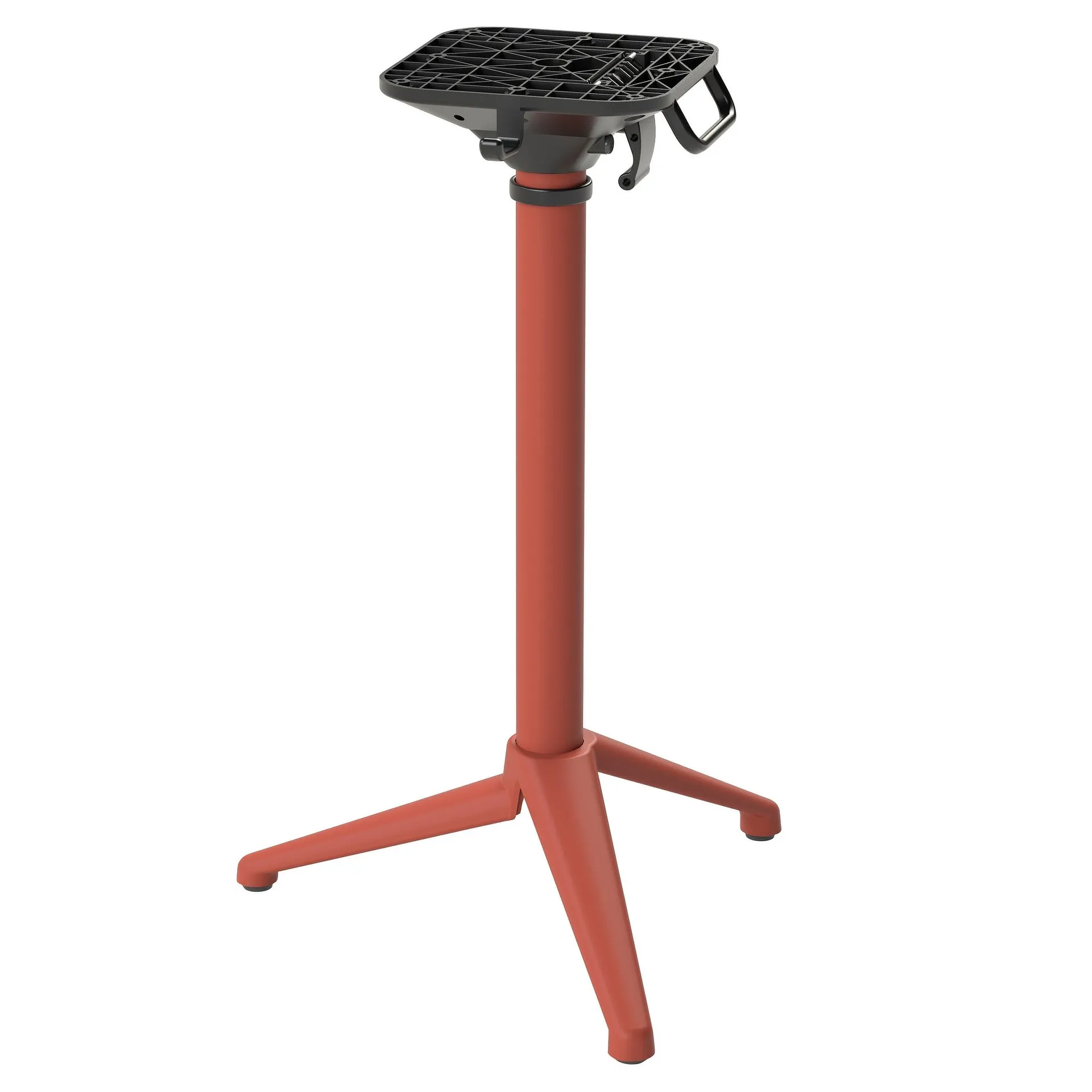 PREMIUM-Serie: Tischgestell Solas-1K klappbar Aluminium orange pulverbeschichtet, Outdoor, Terrasse