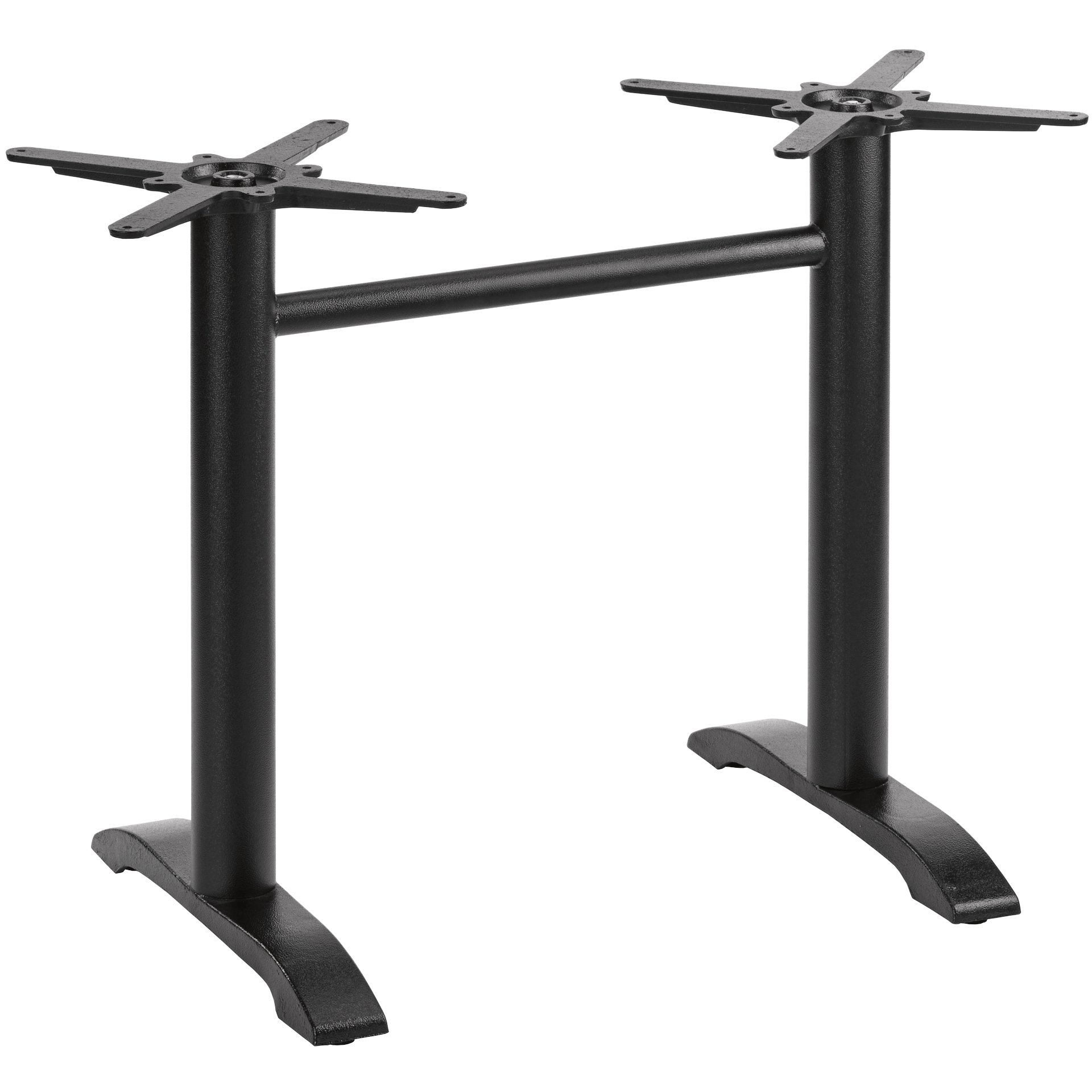 Albani 2 Tischgestell Gusseisen Fußkreuz Doppelsäulen