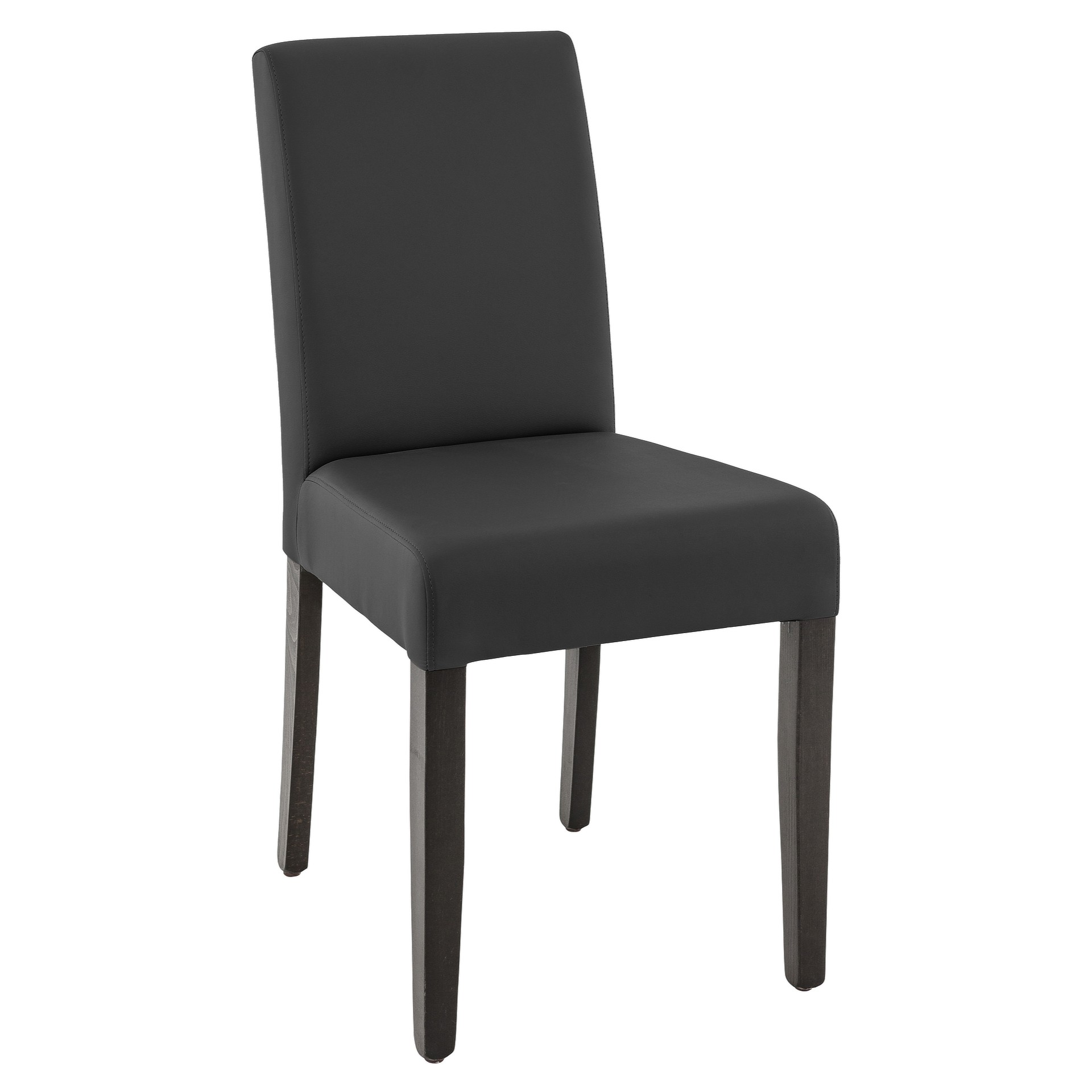 Stuhl Perry, Polster Black, Wenge, Polsterstuhl, Restaurantstuhl