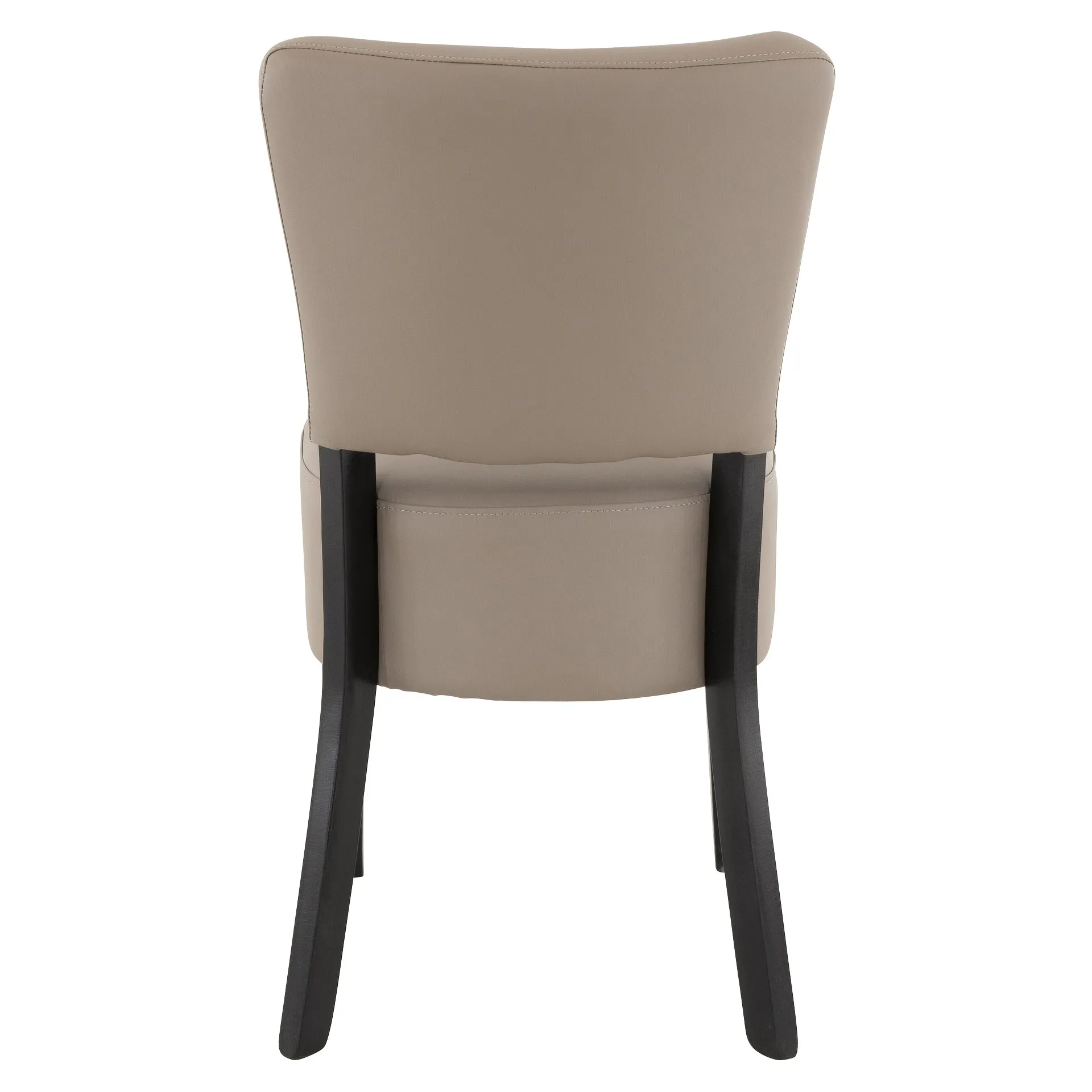 Stuhl Hardy, Polster Taupe, Wenge, Polsterstuhl, Restaurantstuhl
