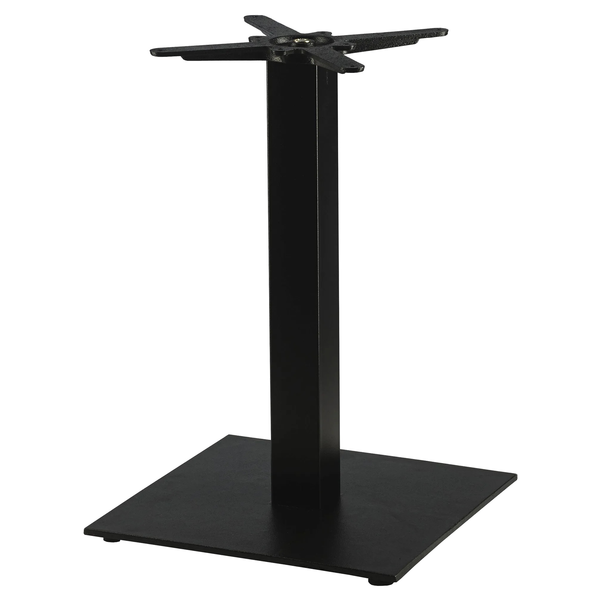 Boston QQ Tischgestell Gusseisen flach schwarz