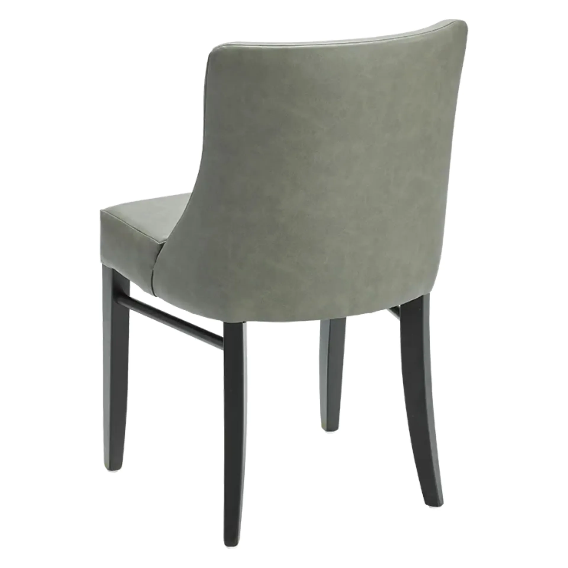 Stuhl Felix, Polster Grau, Wenge, Polsterstuhl, Restaurantstuhl