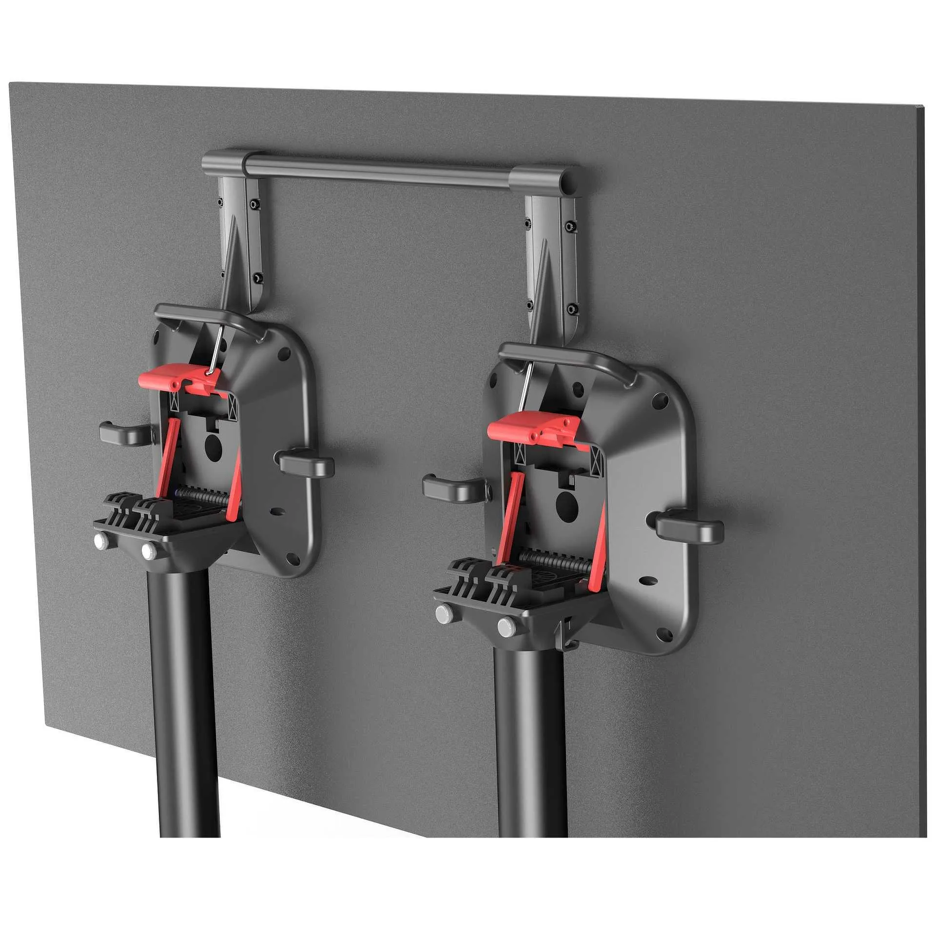 PREMIUM-Serie: Tischgestell Nova-2K klappbar Aluminium black pulverbeschichtet, Outdoor, Terrasse
