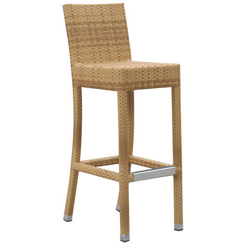 Elly-sereno Terrassenbarhocker Elly, Kunststoffgeflecht flach gewickelt in sereno, Polyrattan, Outdoorbarhocker