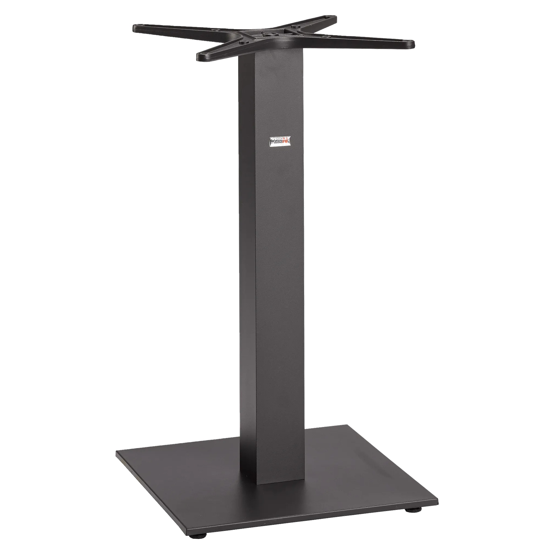 Ana Q Tischgestell Aluminium anthrazit pulverbeschichtet, Outdoor, Terrasse