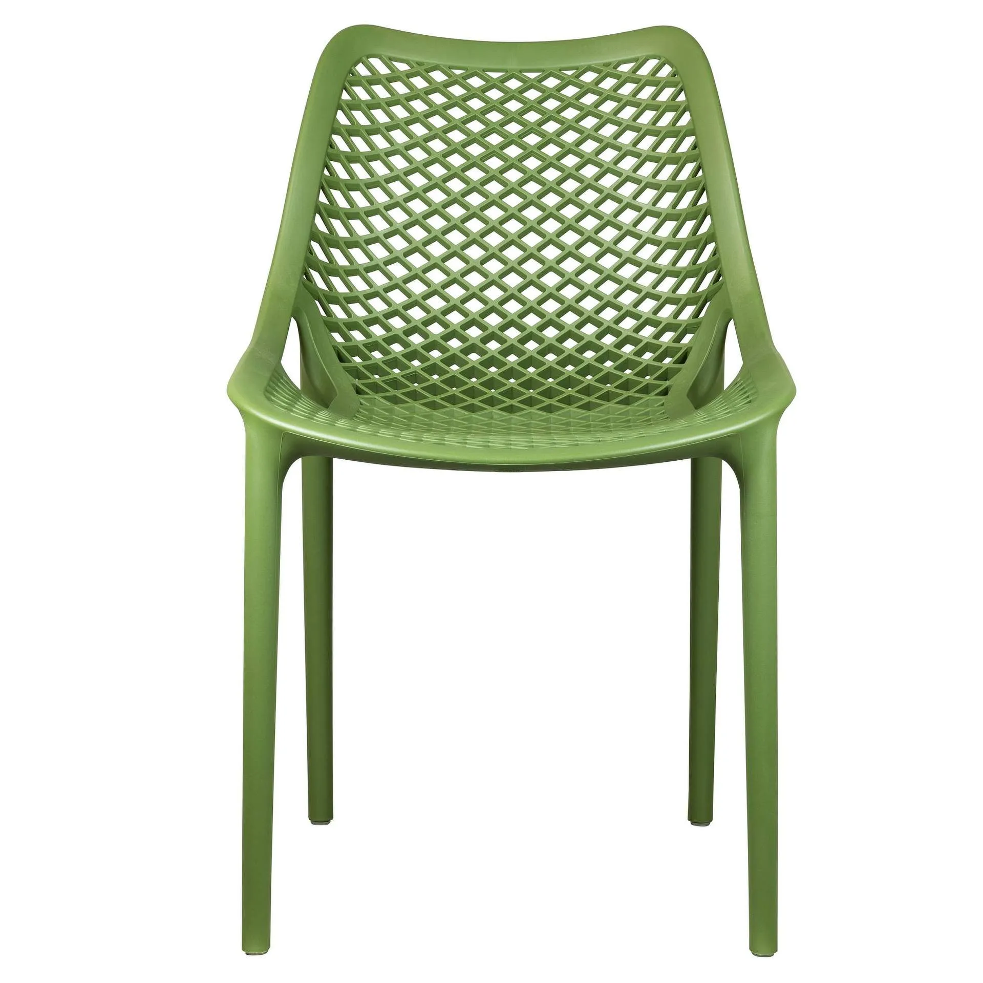 Stuhl Air Green FiberglasPolypropylen, Terrassenstuhl, Outdoorstuhl