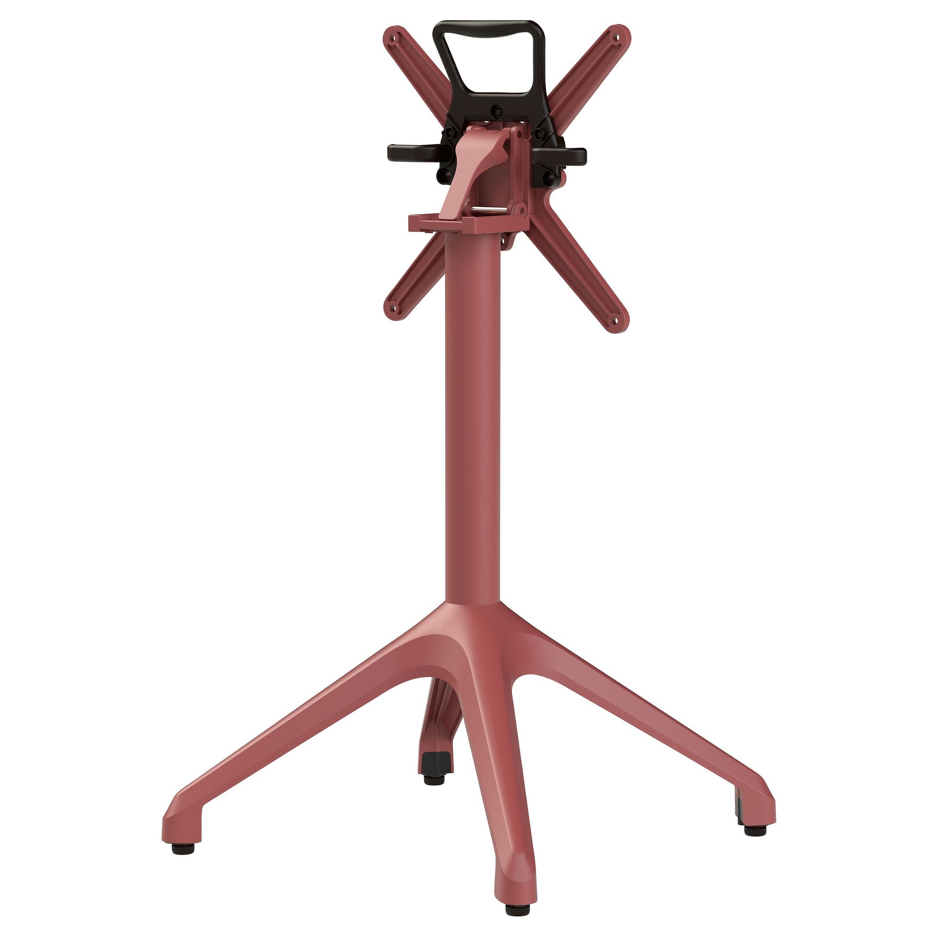 PREMIUM-Serie: Tischgestell Elora-1K klappbar Aluminium orange pulverbeschichtet, Outdoor, Terrasse