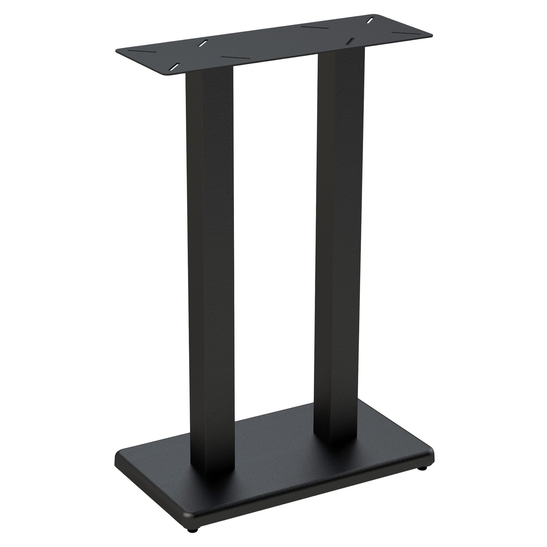 PREMIUM-Serie: Stehtischgestell Mila Bar-E Gusseisen schwarz pulverbeschichtet, Outdoor, Terrasse