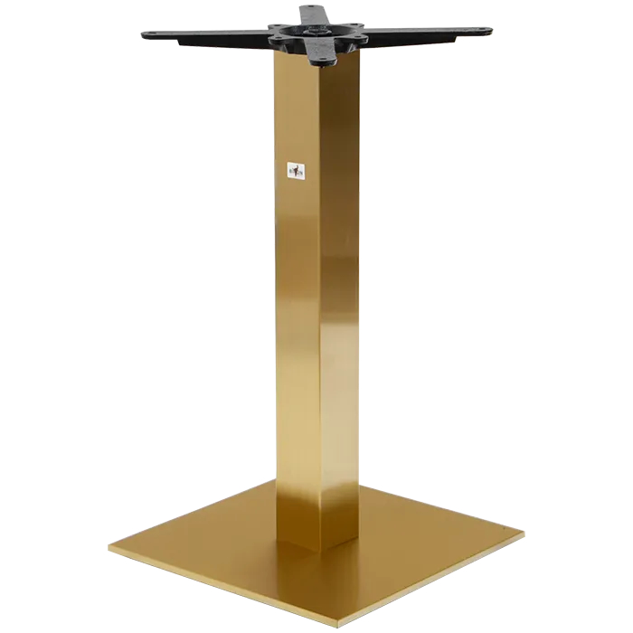 Verona Q Tischgestell Gold Verona Q Tischgestell Gold