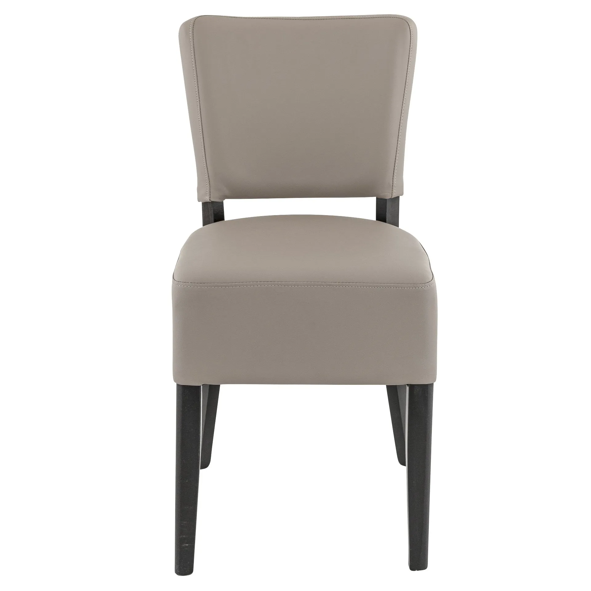 Stuhl Hardy, Polster Taupe, Wenge, Polsterstuhl, Restaurantstuhl