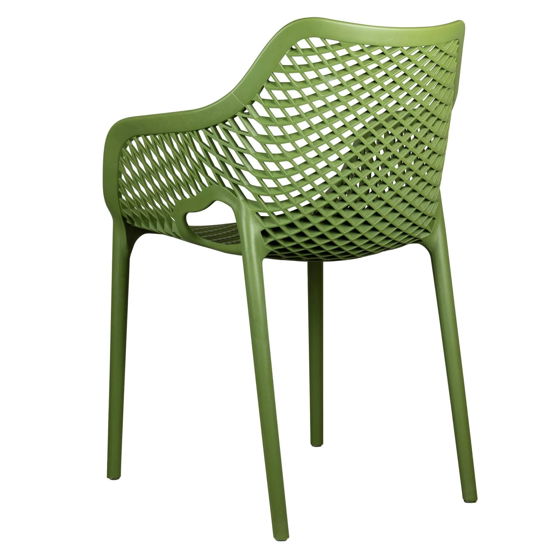 Sessel Air AL Green FiberglasPolypropylen, Terrassenstuhl, Outdoorstuhl