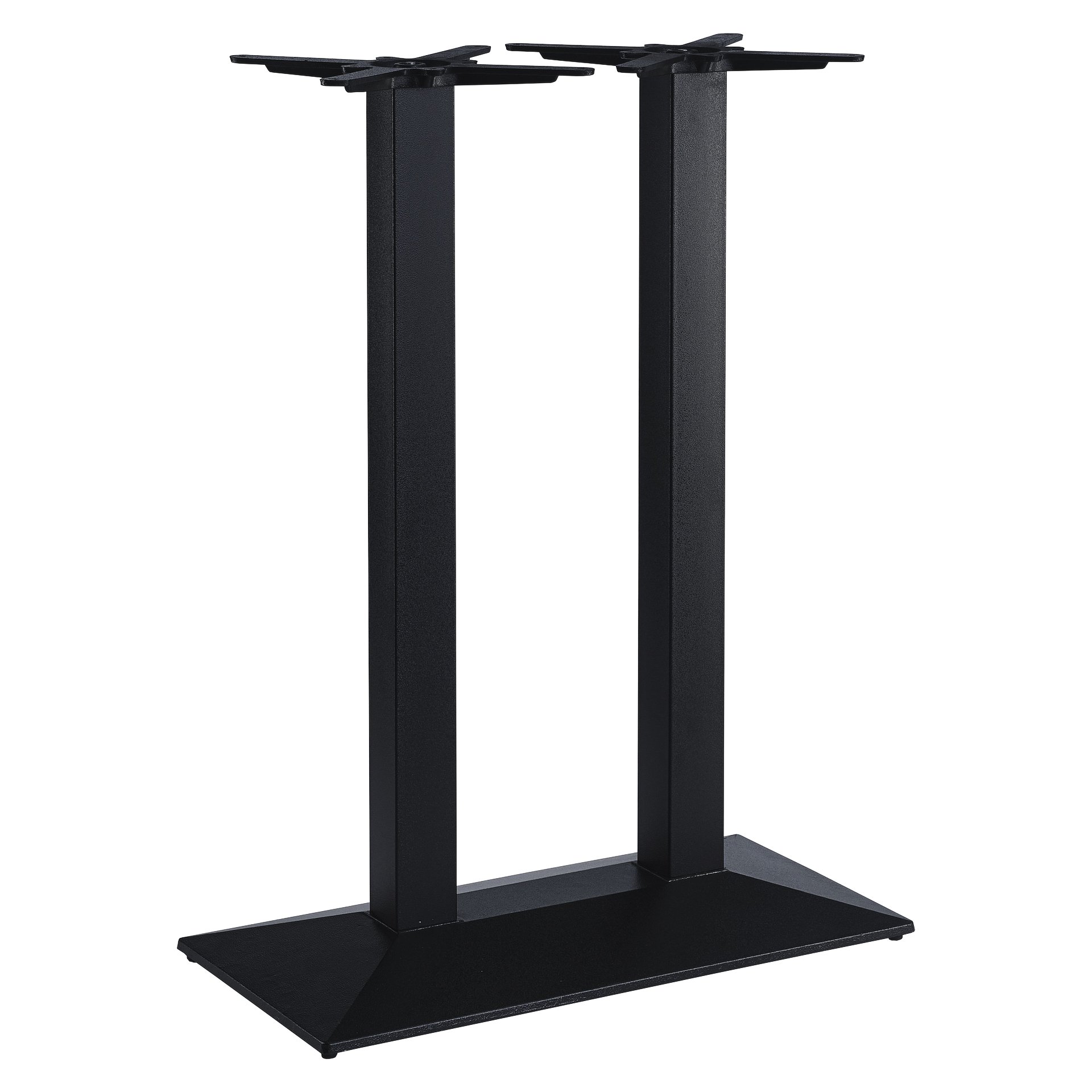 Jackson Bar E Stehtischgestell konisch Gusseisen Doppelsäulen