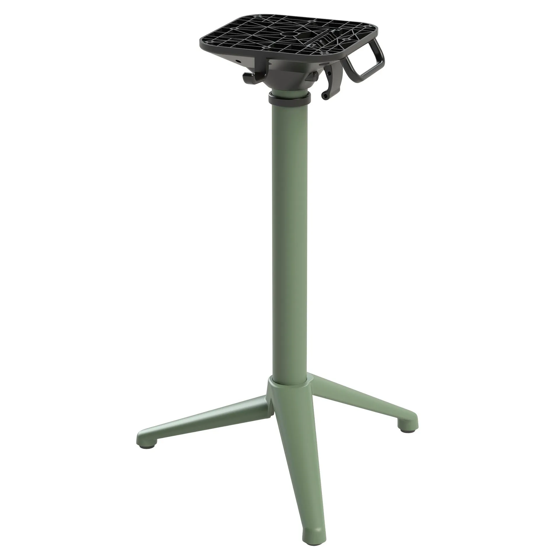 PREMIUM-Serie: Tischgestell Solas-1K klappbar Aluminium green pulverbeschichtet, Outdoor, Terrasse