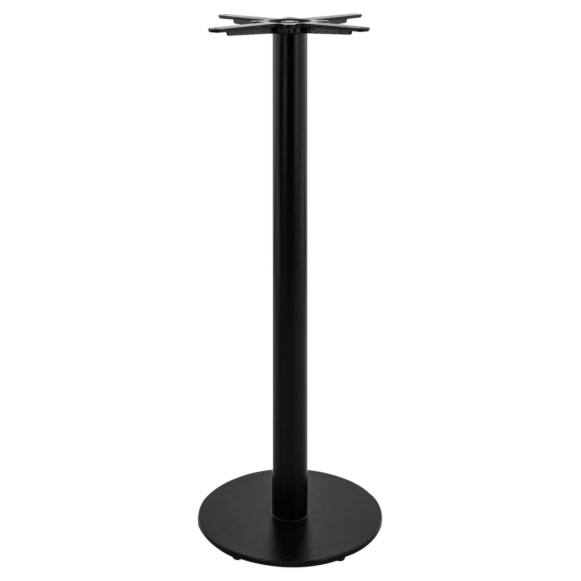 Boston Bar R Stehtischgestell flach Gusseisen schwarz
