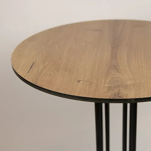Outdoralit Compact 12 mm HPL Dekor Woody Terrassentischplatte Outdoor Tisch 2