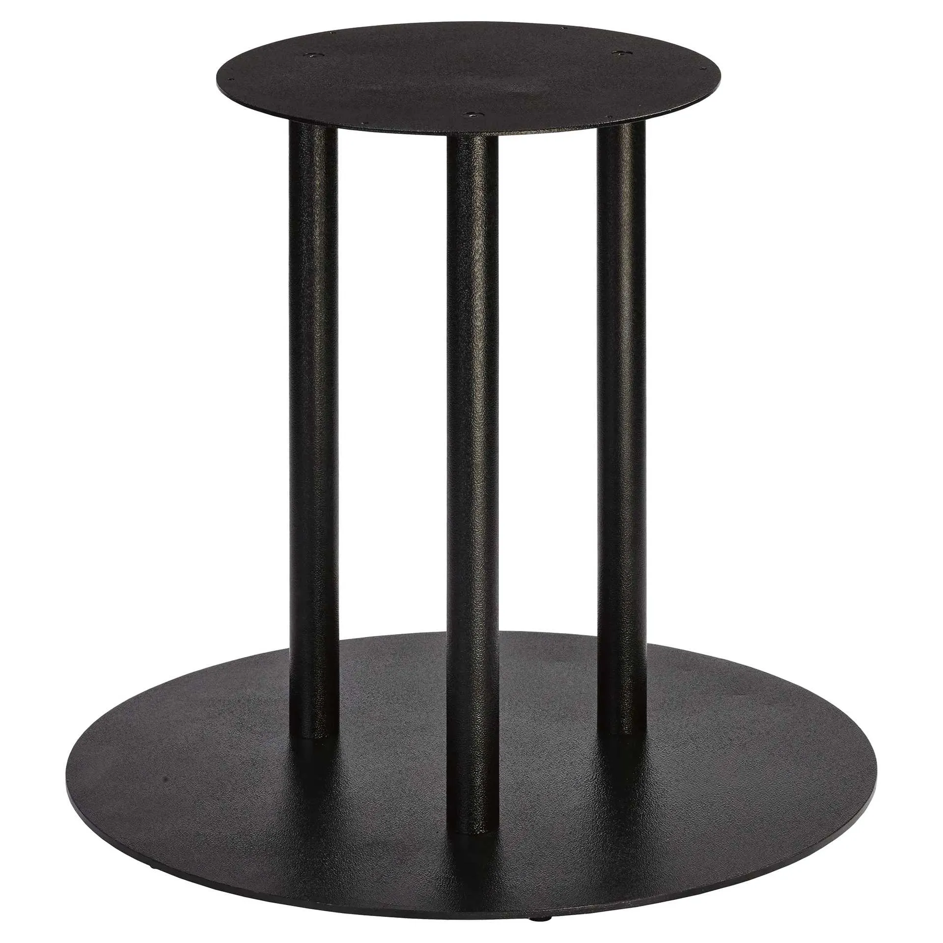 Boston XL Tischgestell Gusseisen flach schwarz