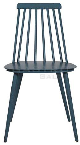 Terrassenstuhl Sibel, Aluminium Bold Blue, Metallstuhl, Outdoorstuhl - Front