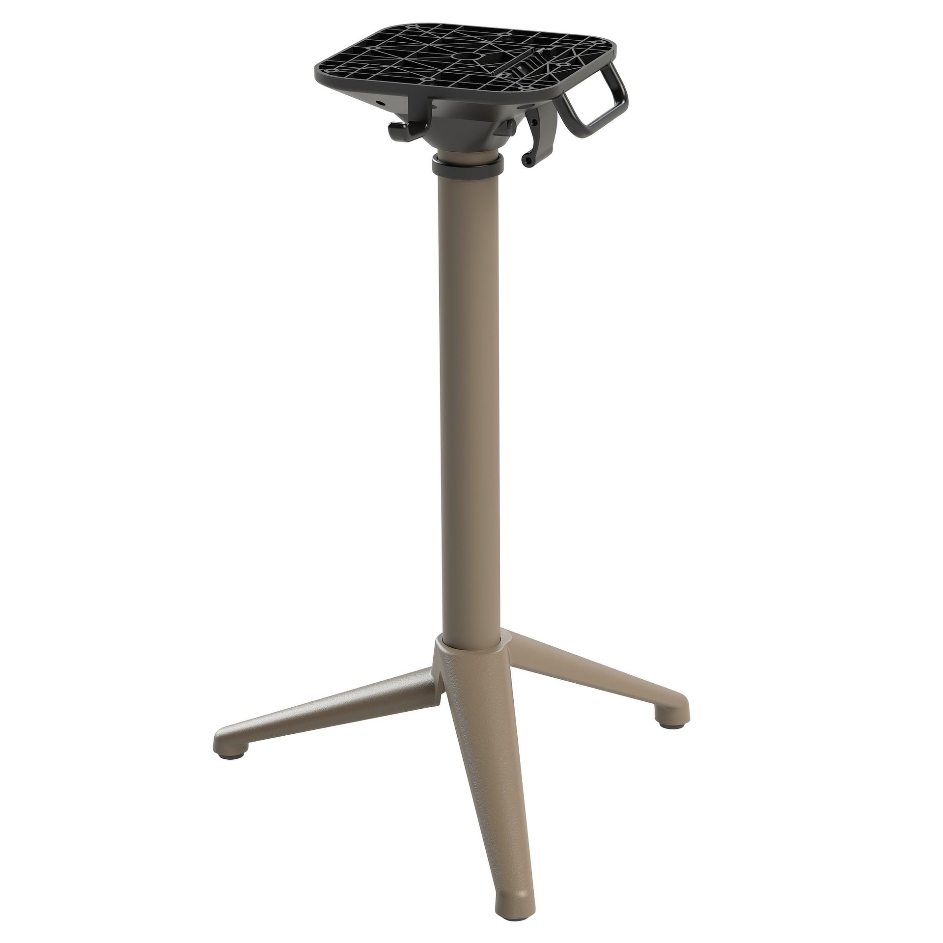 PREMIUM-Serie: Tischgestell Solas-1K klappbar Aluminium khaki pulverbeschichtet, Outdoor, Terrasse