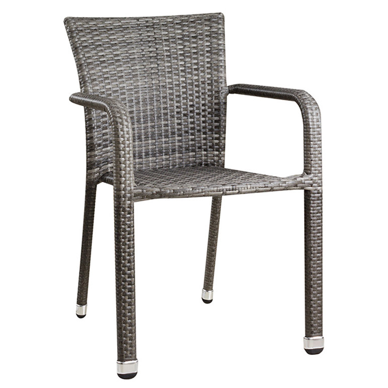 Stuhl Hugo NEW, Geflecht dunkelgrau, Polyrattan, Terrassenstuhl, Outdoorstuhl Stuhl Hugo NEW, Geflecht dunkelgrau, Polyrattan, Terrassenstuhl, Outdoorstuhl