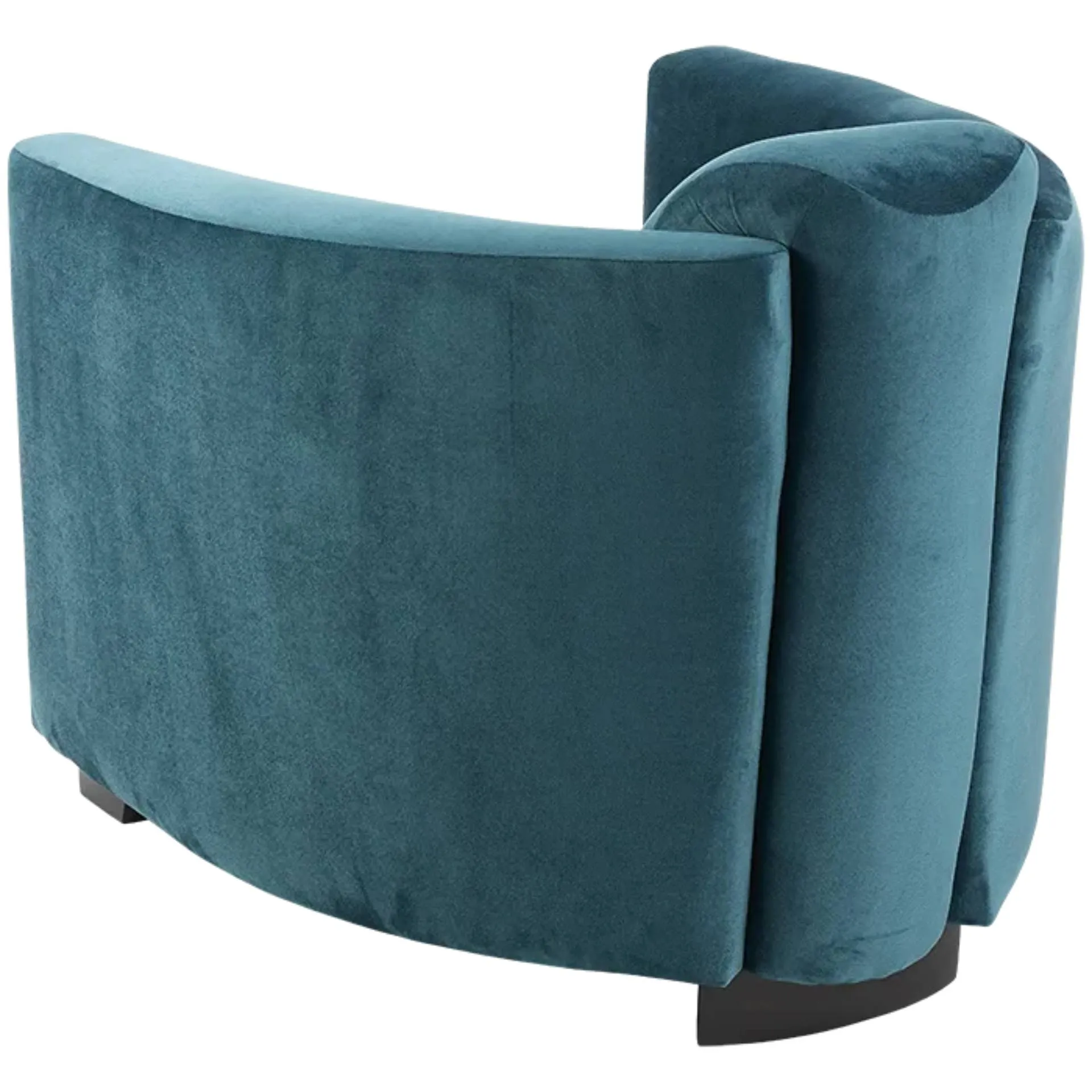 Sessel Henry, Polster Blue-Grau, Lobbysessel, Loungesessel