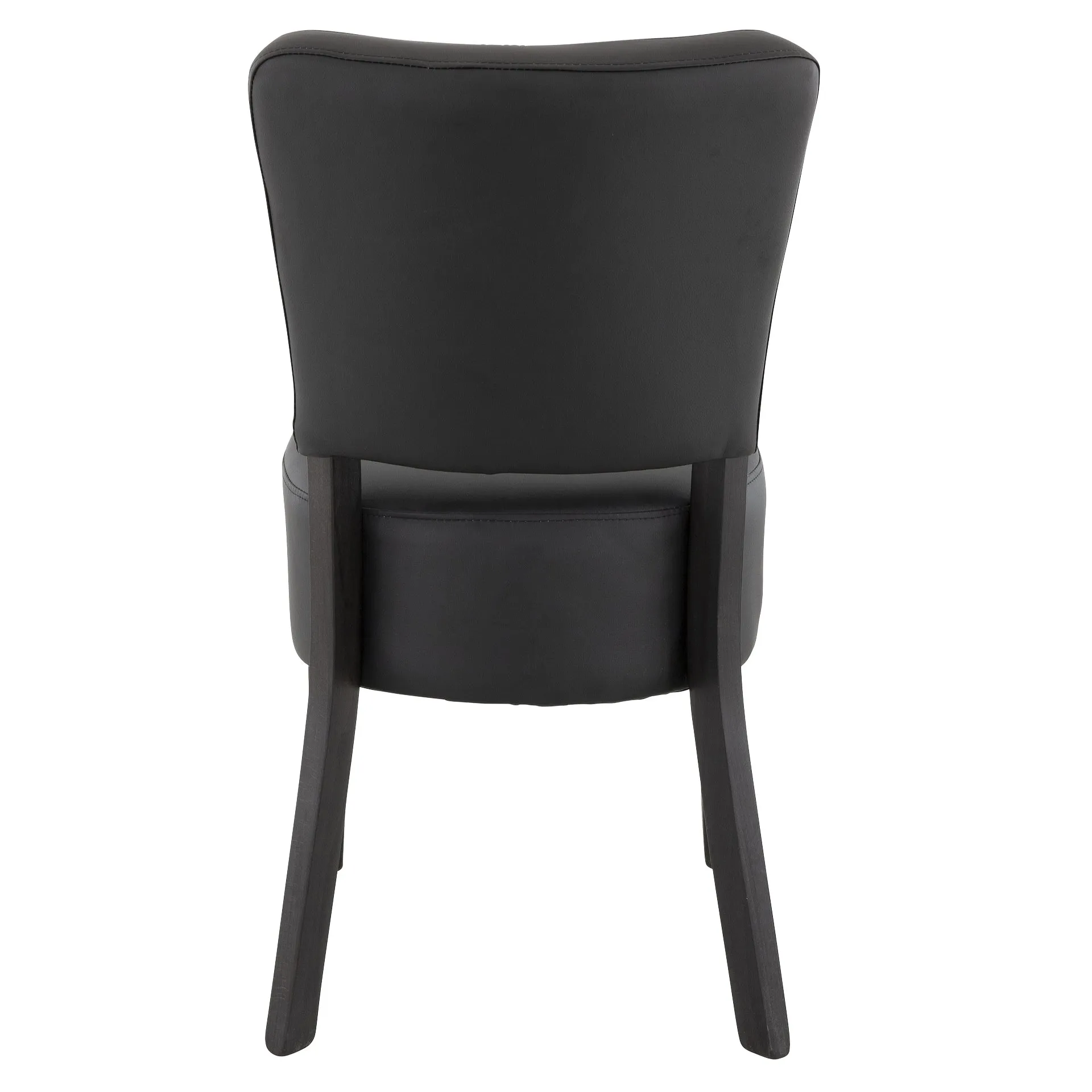 Stuhl Hardy, Polster Black, Wenge, Polsterstuhl, Restaurantstuhl