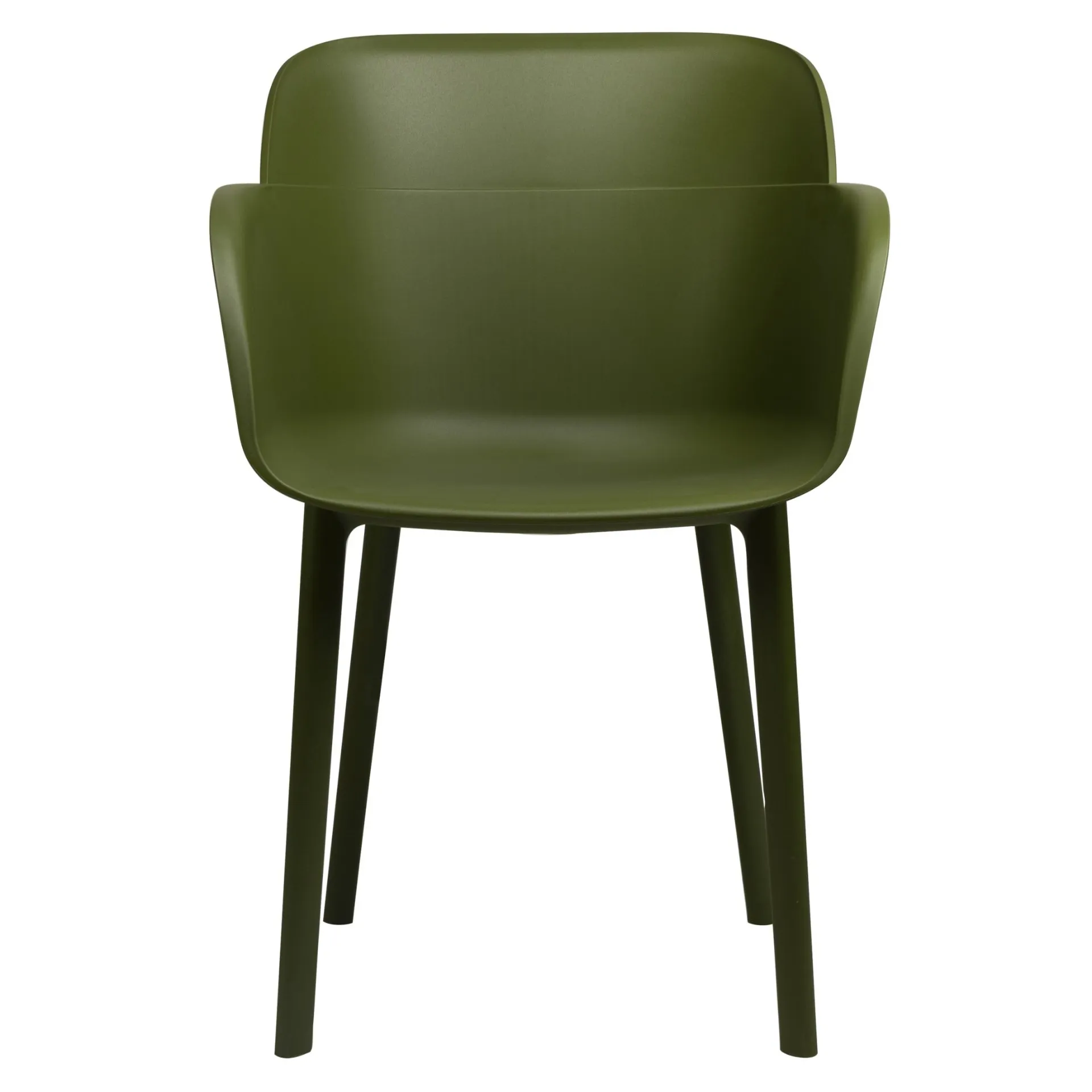 Stuhl Opal Khaki FiberglasPolypropylen, Terrassenstuhl, Outdoorstuhl
