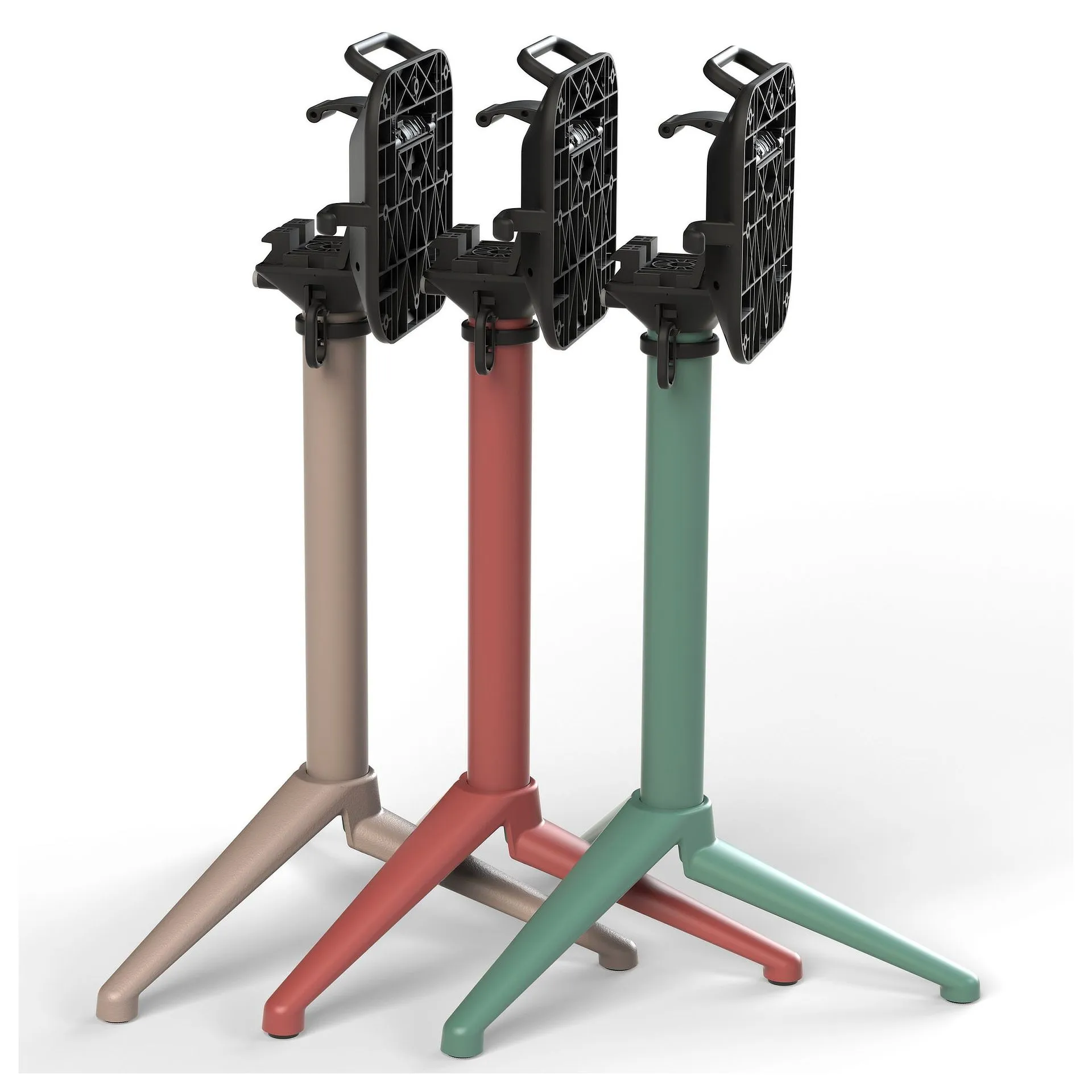 PREMIUM-Serie: Tischgestell Solas-1K klappbar Aluminium green pulverbeschichtet, Outdoor, Terrasse