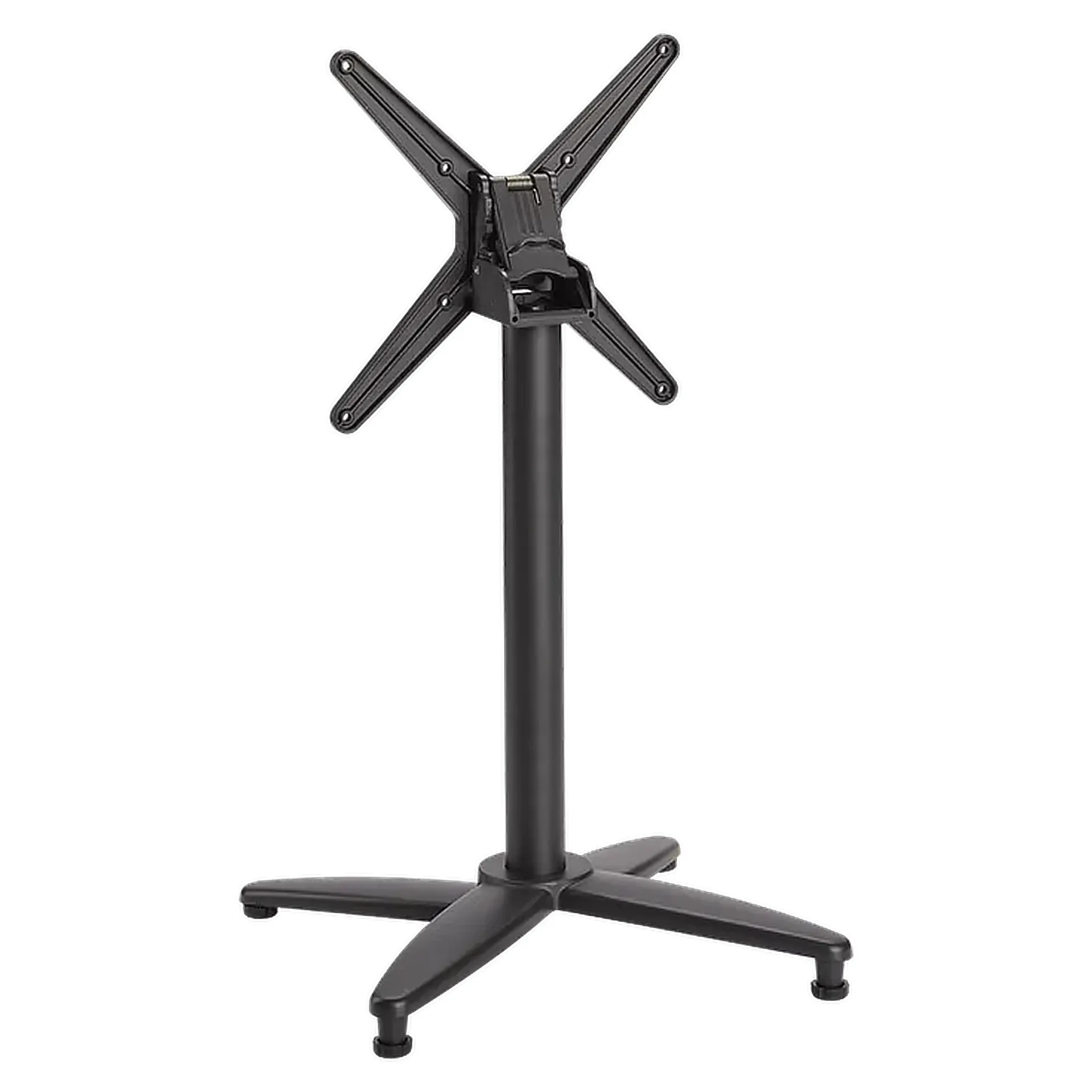 CLASSIC-Serie: Tischgestell Matti-1K klappbar, Aluminium anthrazit pulverbeschichtet, Outdoor, Terrasse
