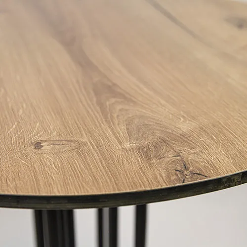Outdoralit Compact 12 mm HPL Dekor Woody Terrassentischplatte Outdoor Tisch 1