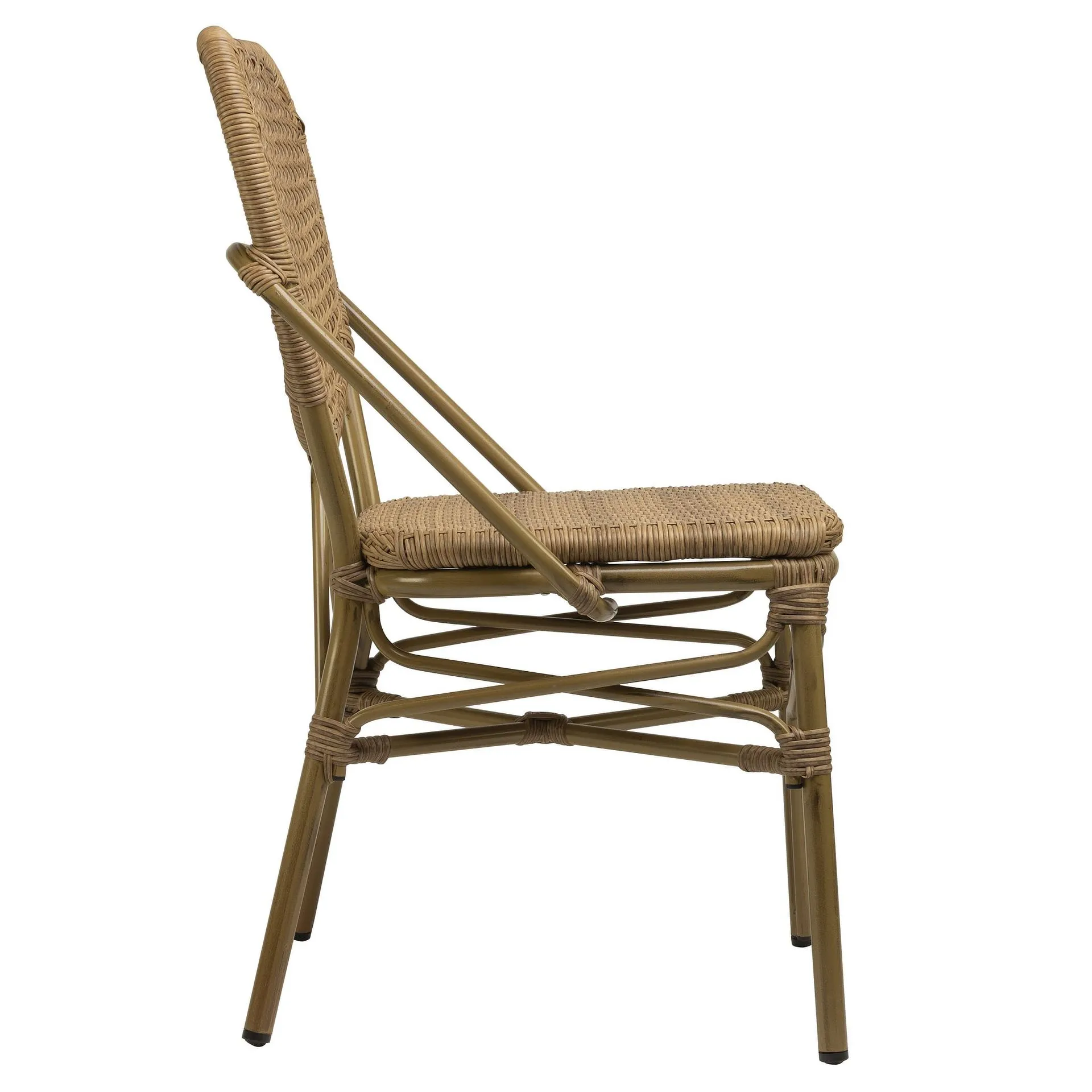 Stuhl Evento, Gewebe, Geflecht natural, Textilen, Terrassenstuhl, Outdoorstuhl