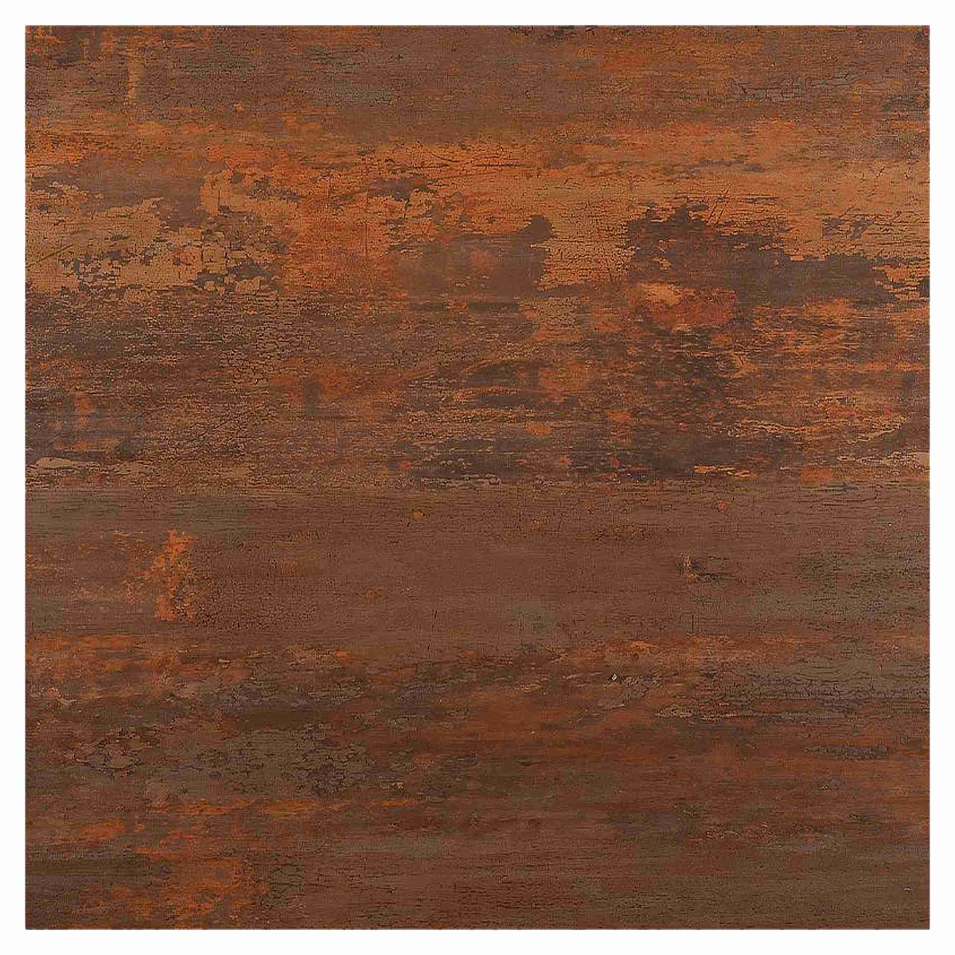 PREMIUM-Serie: Tischplatte Compact 12mm HPL Dekor Rusty Steel Terrassentischplatte Outdoor