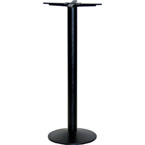 Jackson-Bar-R Gastronomie Metall Tischgestell Jackson Bar R Gusseisen konisch schwarz pulverbeschichtet