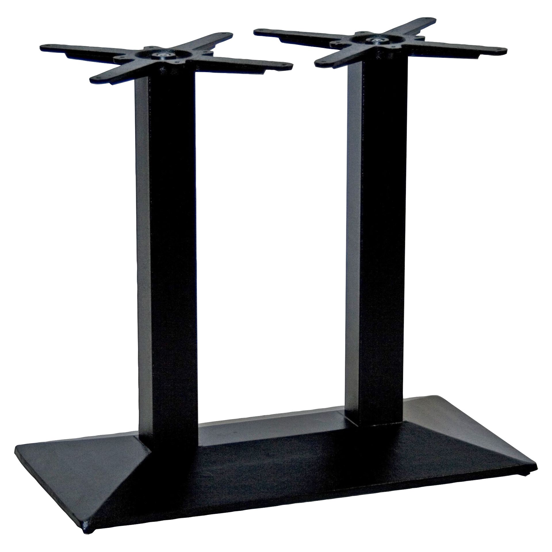 Jackson E Tischgestell Gusseisen konisch Doppelsäulen