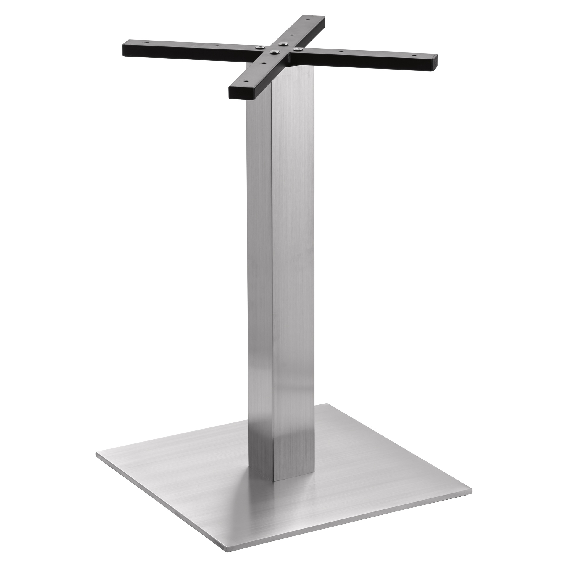 Dover Q Tischgestell Edelstahl satiniert