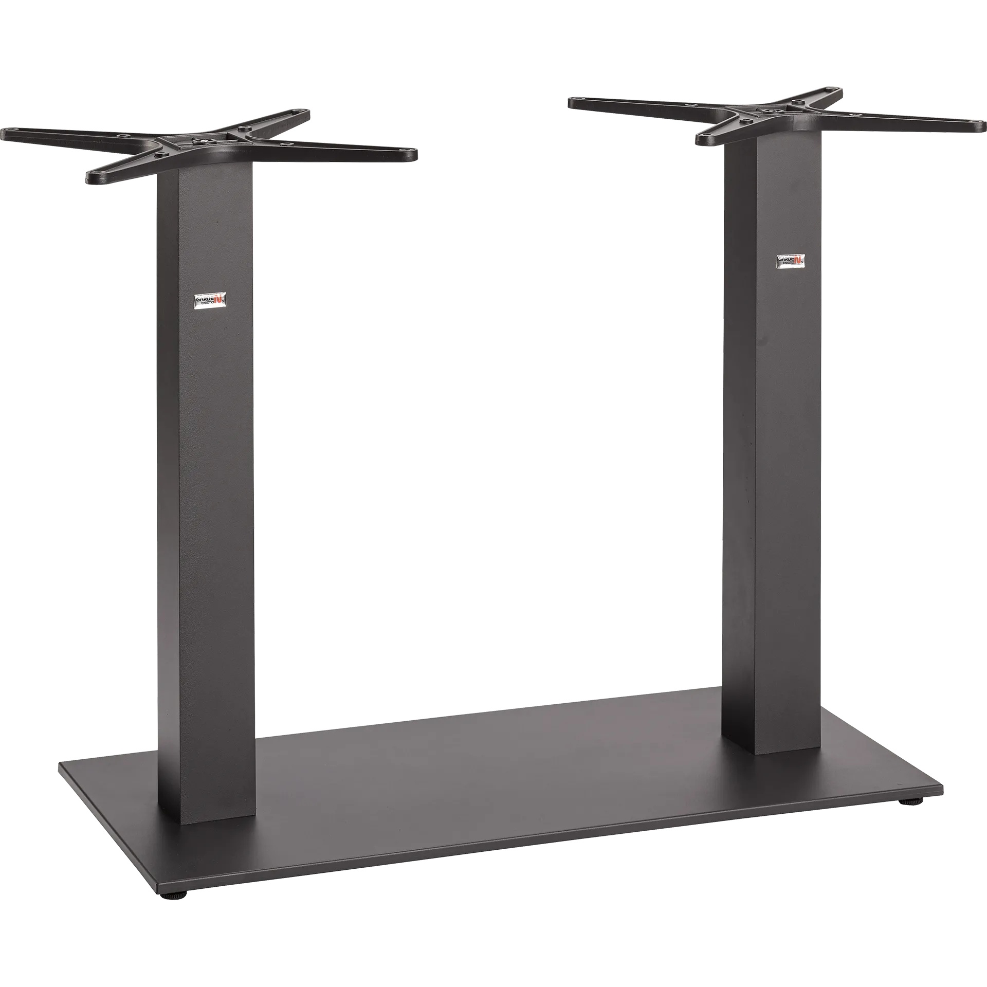 Ana E Tischgestell Aluminium anthrazit pulverbeschichtet, Outdoor, Terrasse