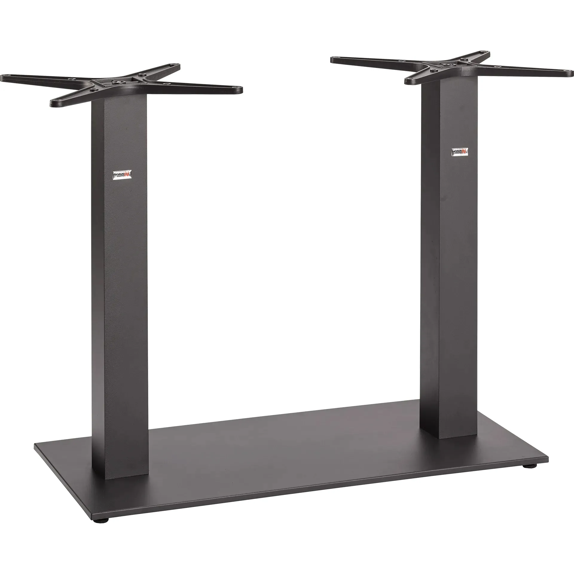 CLASSIC-Serie: Tischgestell Ana E Aluminium anthrazit pulverbeschichtet, Outdoor, Terrasse