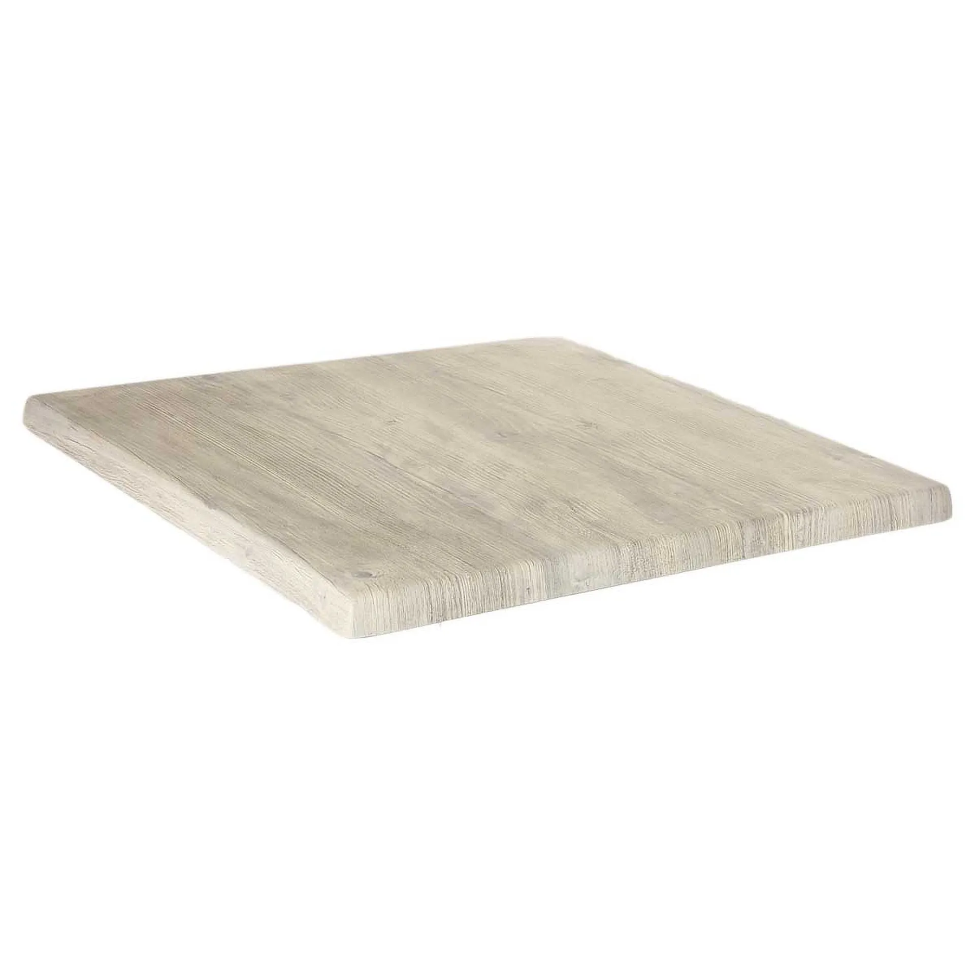 CLASSIC-Serie: Tischplatte Werzalit Dekor Ponderosa White Terrassentischplatte Outdoor