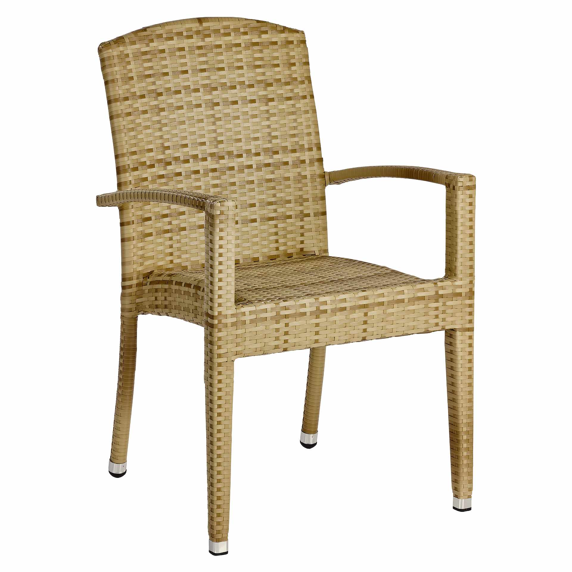 Stuhl Elliot AL, Geflecht sereno, Polyrattan, Terrassenstuhl, Outdoorstuhl