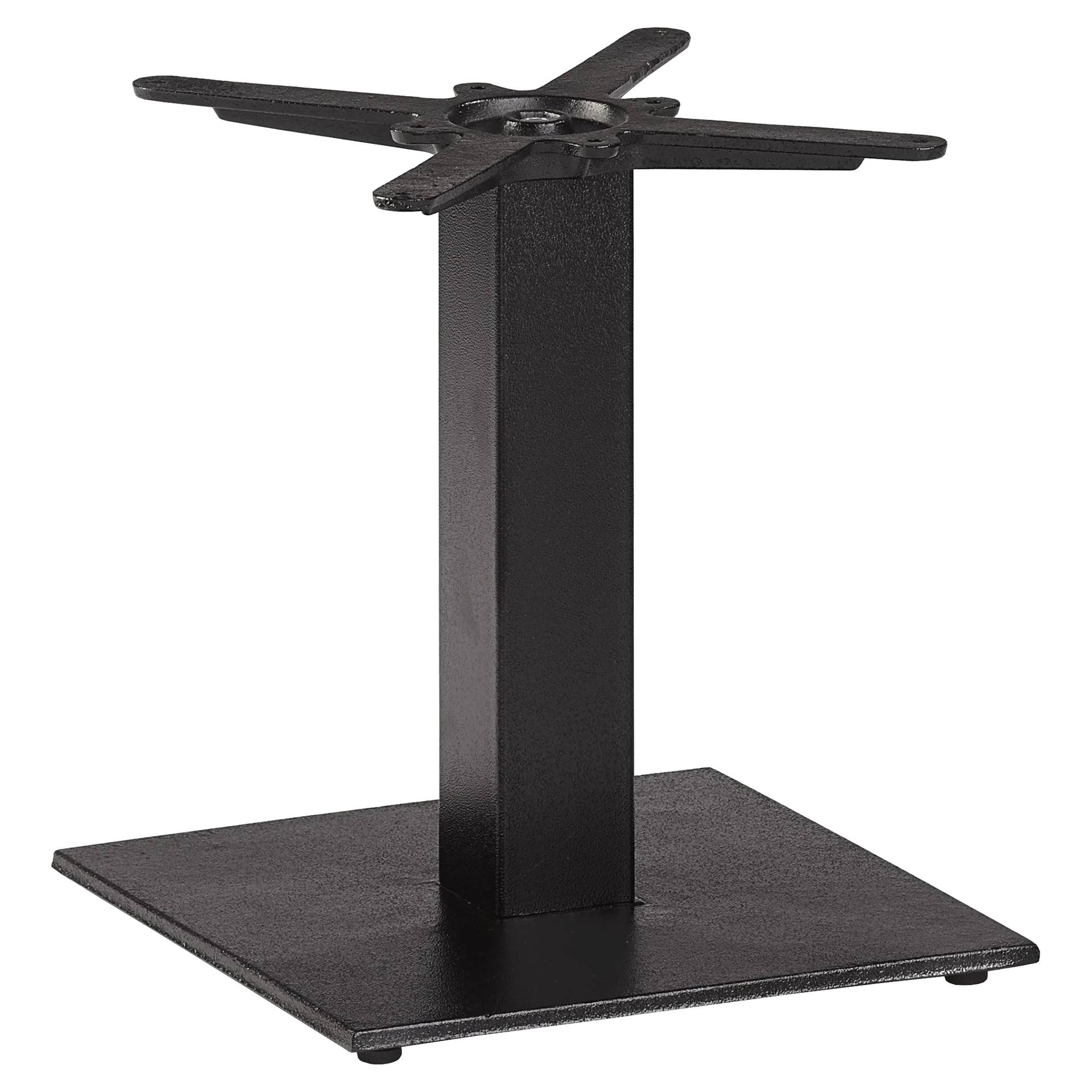 Boston Lounge Q Loungetischgestell flach Gusseisen schwarz Boston Lounge Q Loungetischgestell flach Gusseisen schwarz